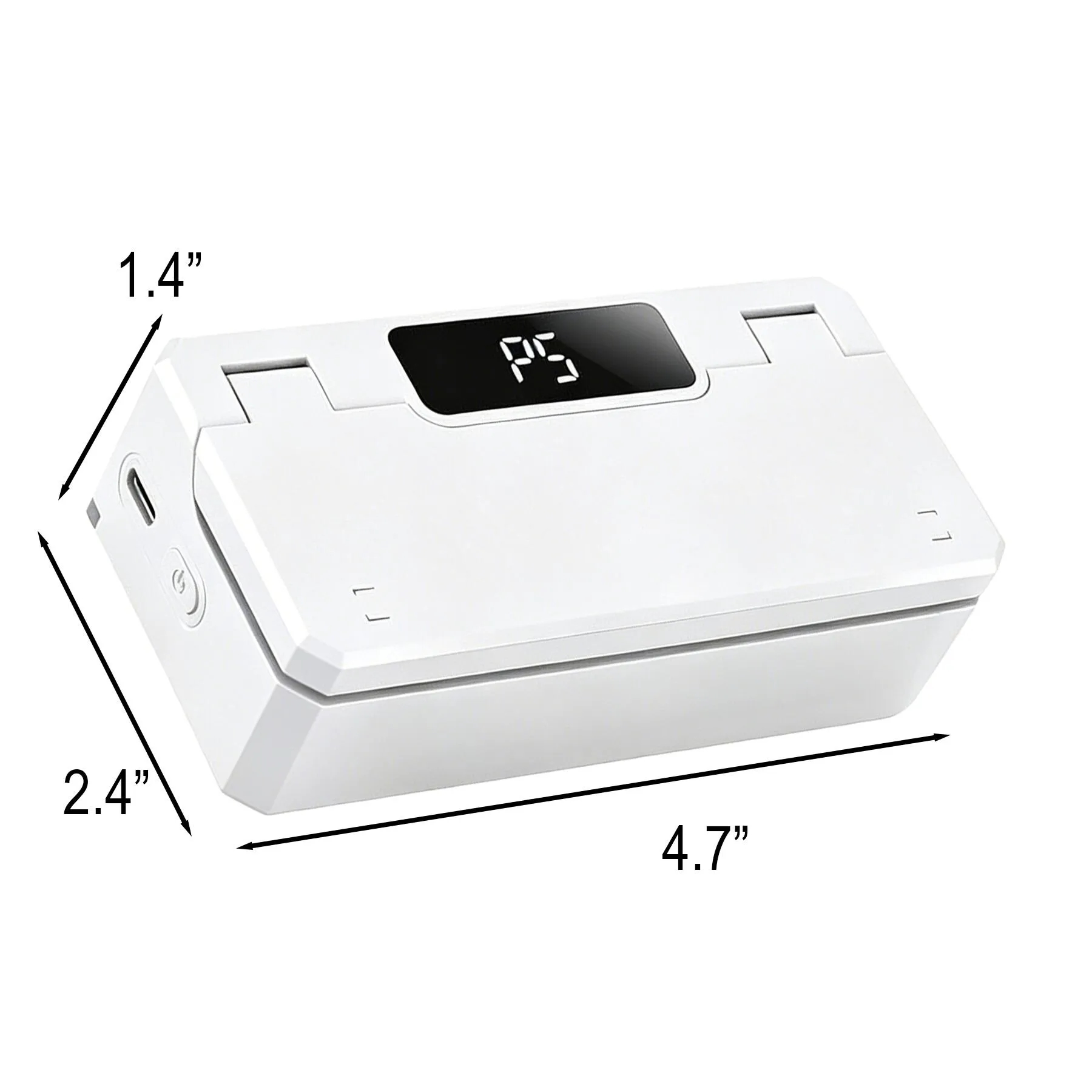 USB Rechargeable Bag Sealer And Cutter With Magnetic Back - Image 2