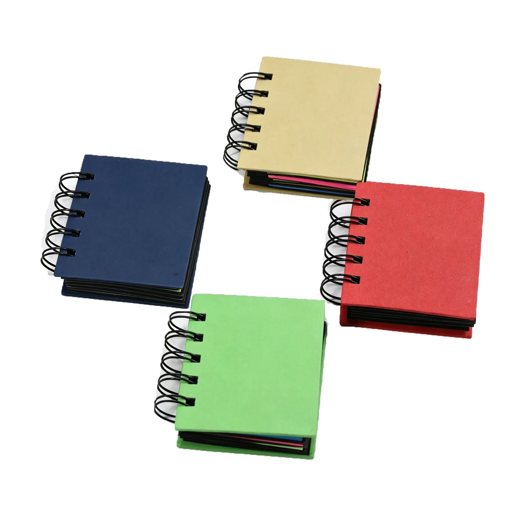 Compact Spiral Pocket Sticky Notes With Pen And Tabs - Image 3