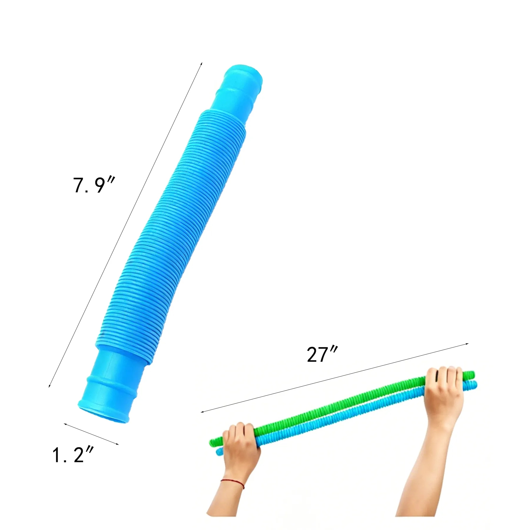Colorful Pop Tube Fidget Toy For Kids Motor Skills - Image 3