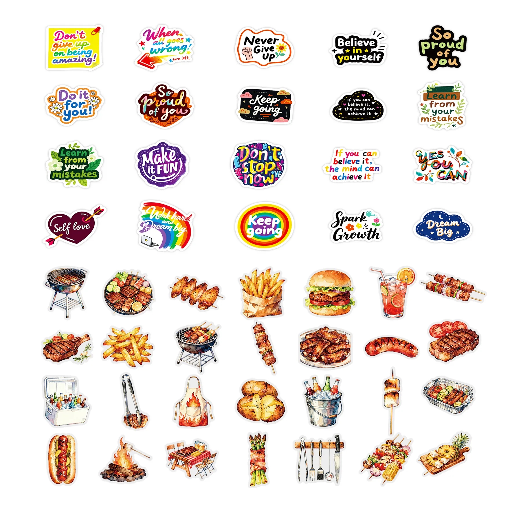 5inch Waterproof Custom Die Cut Vinyl Stickers Any Shape - Image 3
