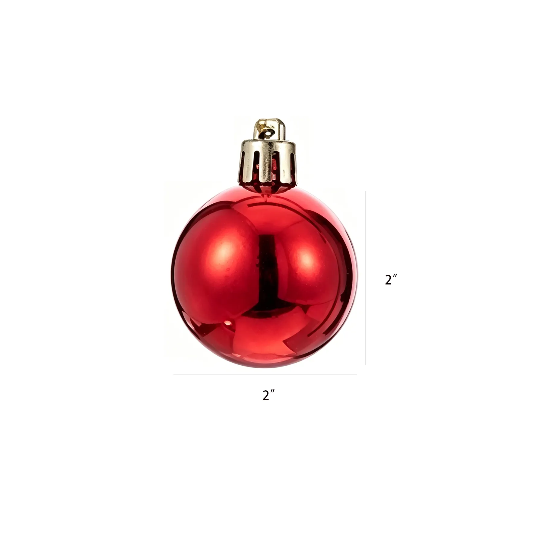 Shatterproof Christmas Ball Ornament With Custom Logo - Image 2