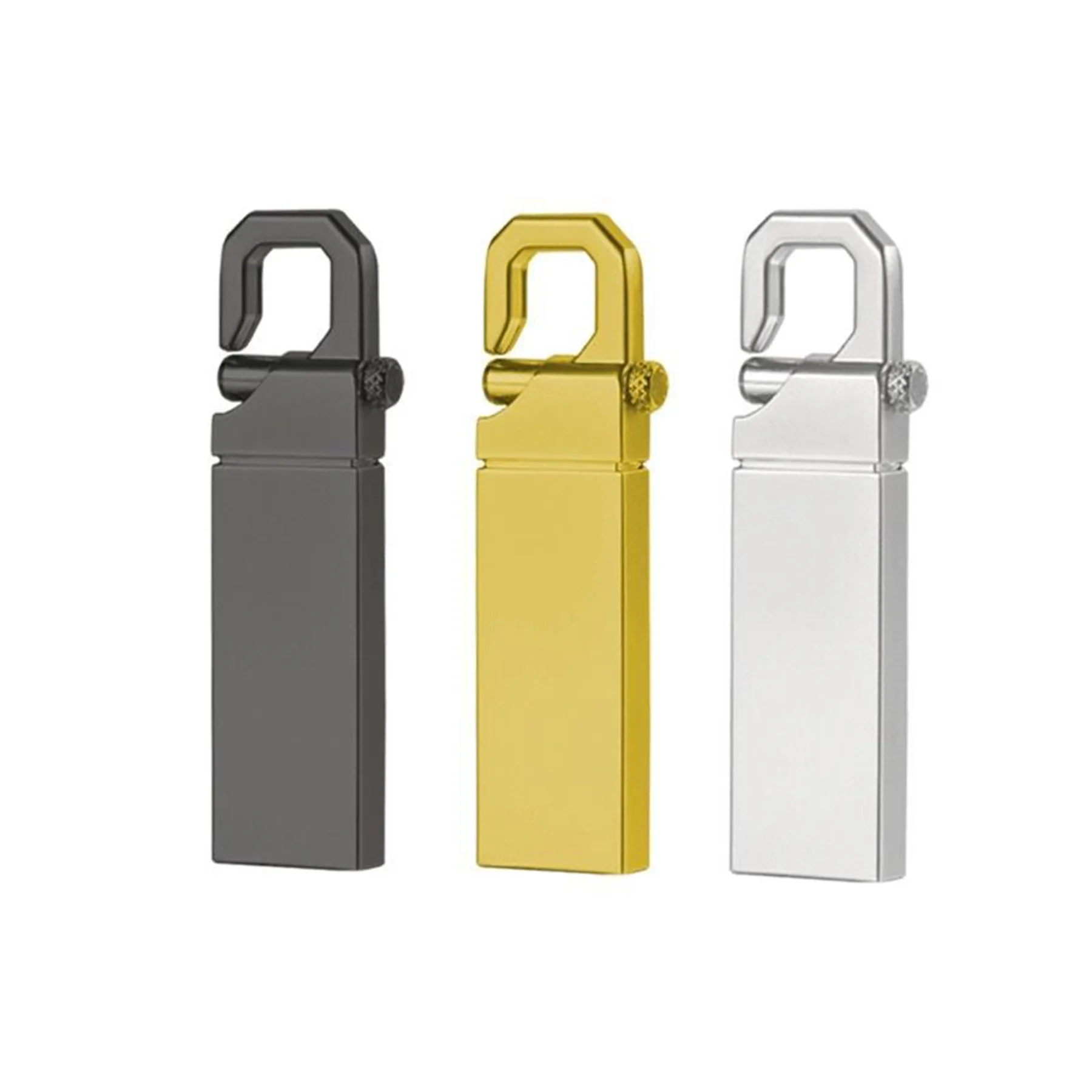 Metal Clip USB Flash Drive With Compact 1G Storage - Image 3