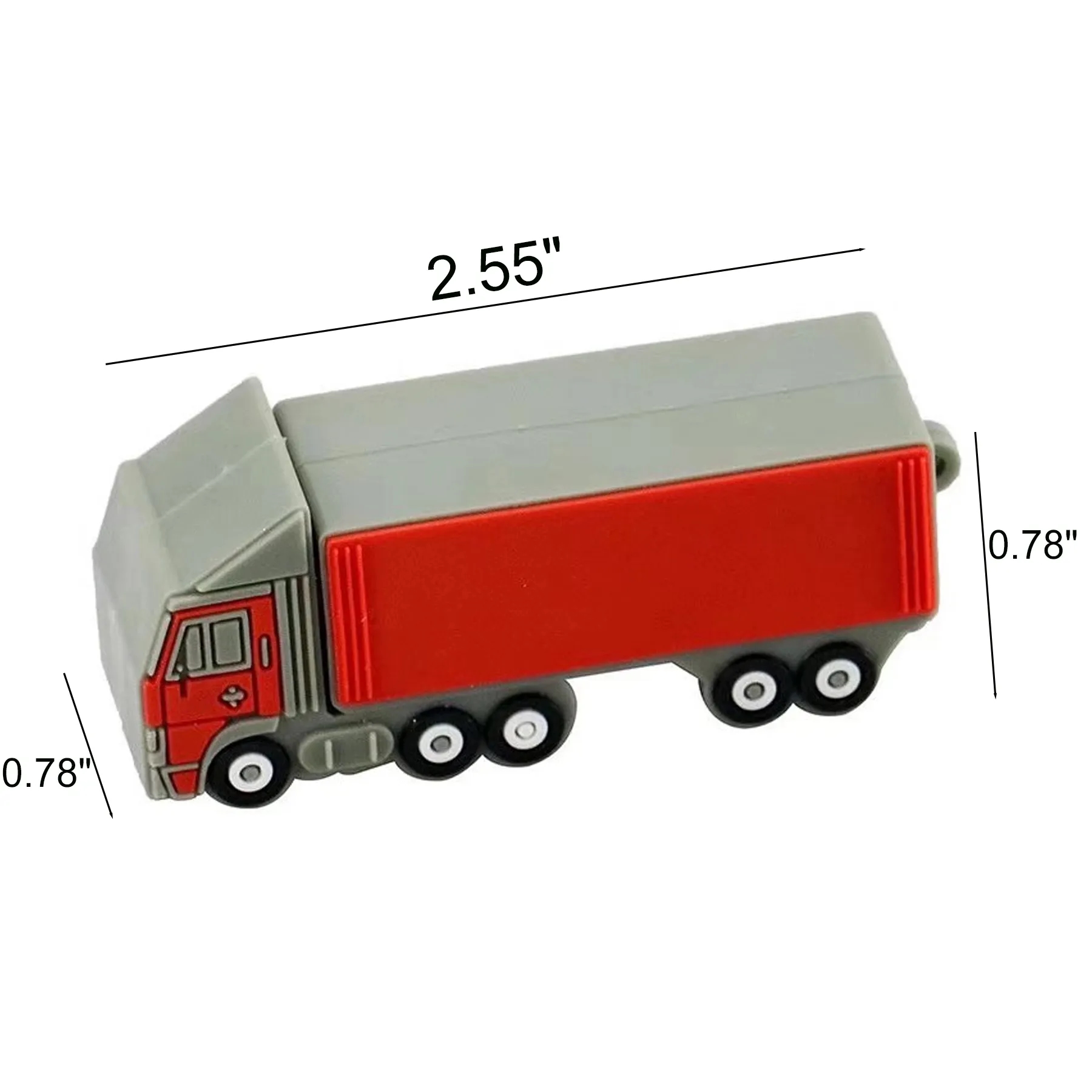 Container Truck Shape USB Drive For Logistics Events - Image 2