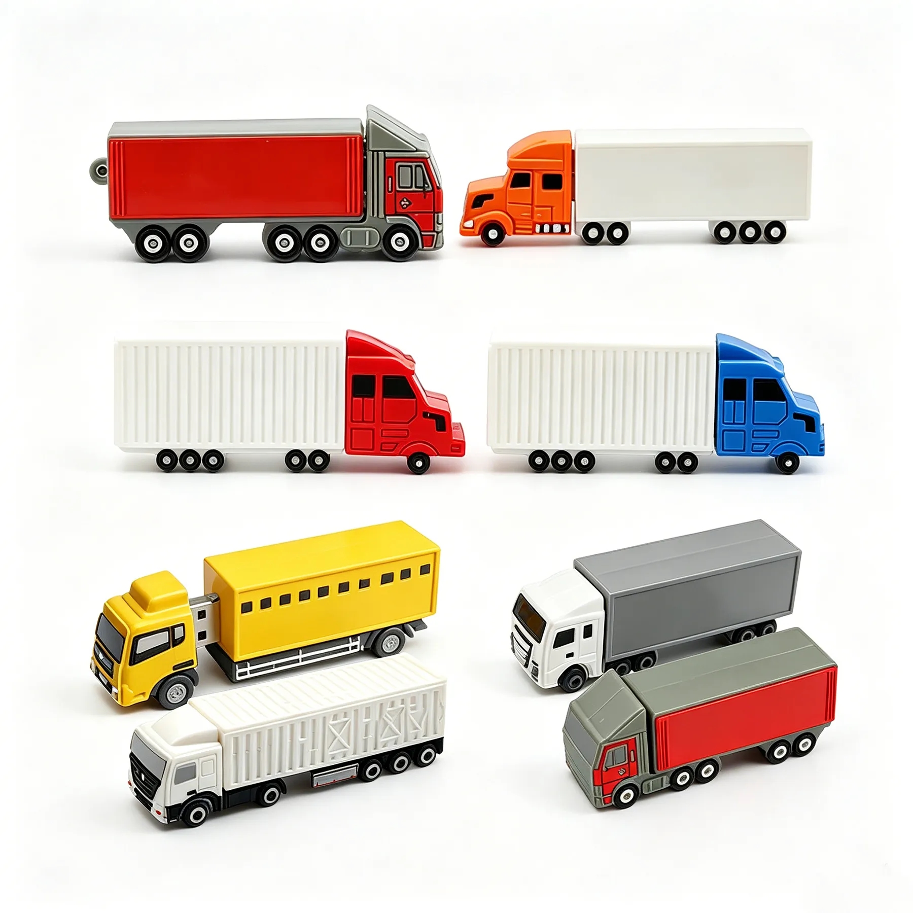 Container Truck Shape USB Drive For Logistics Events - Image 3