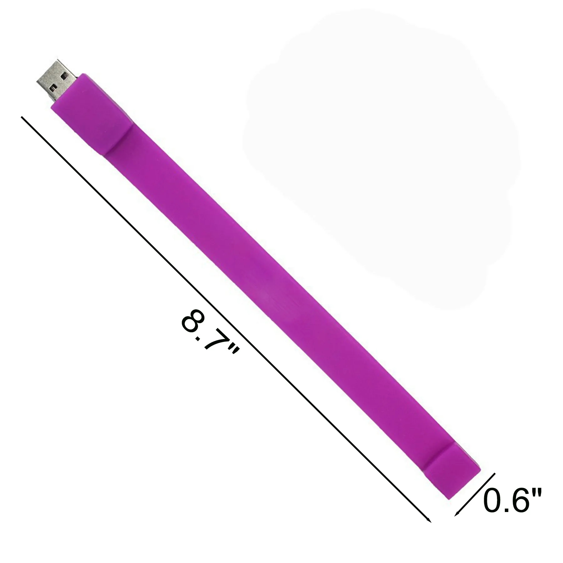 Silicone Wristband USB Flash Drive With 4GB Memory - Image 2