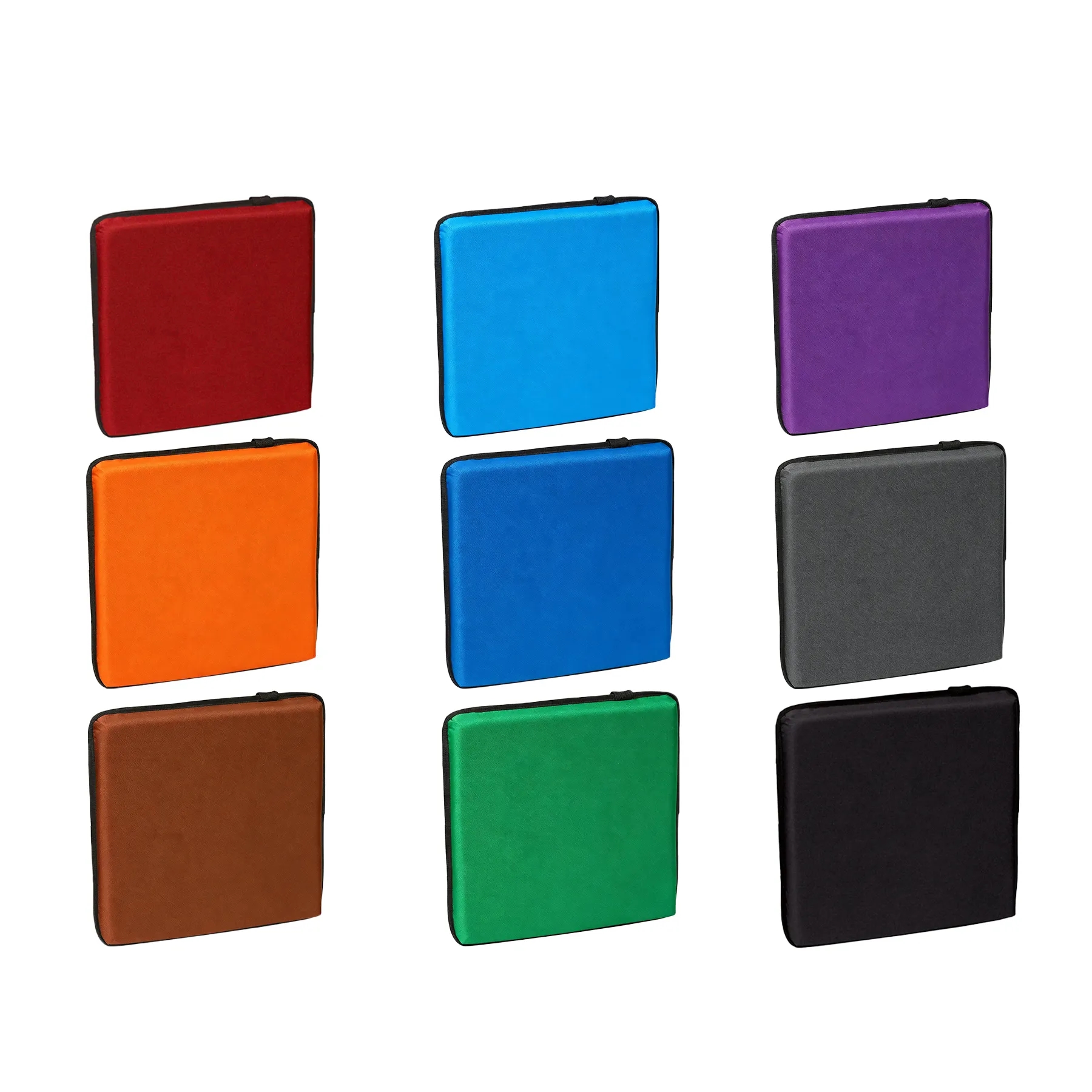 Polyester Stadium Cushion With High Density Foam Core - Image 3