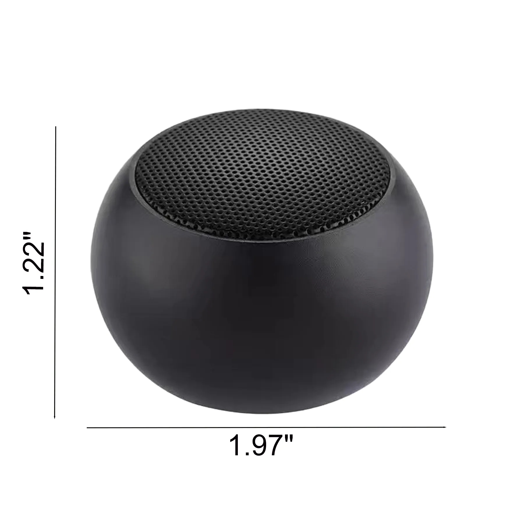 Mini Metal Wireless Bluetooth Speaker For Travel Audio - Image 2
