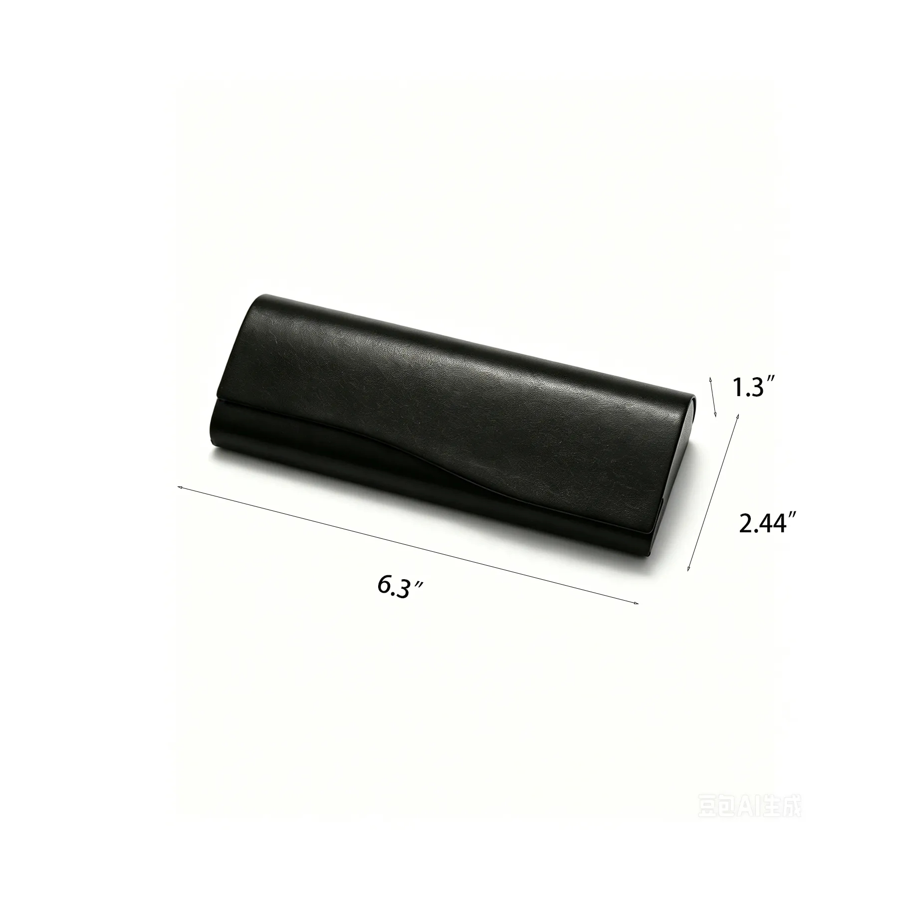 Protective Leather Sunglasses Case With Velvet Lining - Image 3