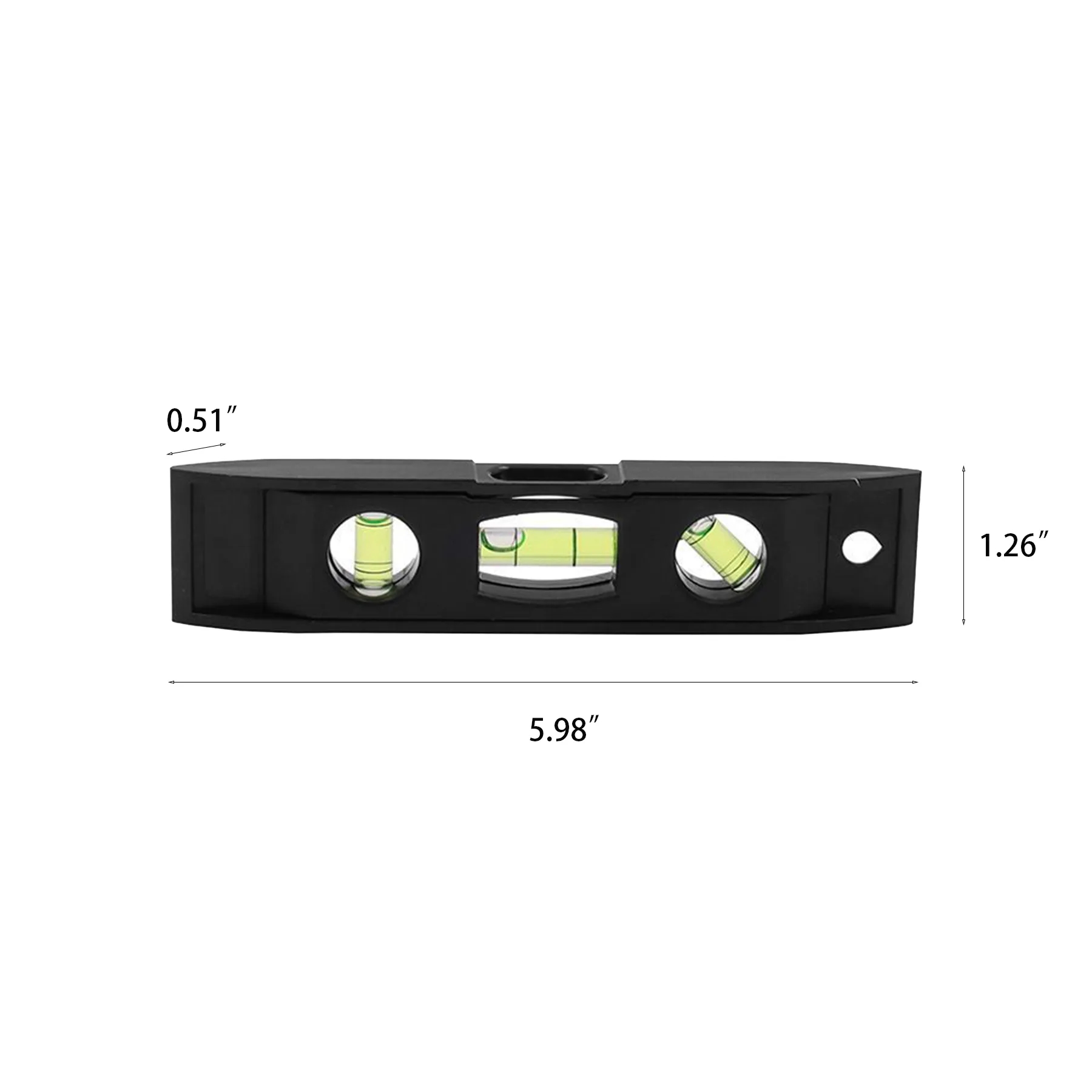 Magnetic Torpedo Level Tool For Jobsite Measuring Tasks - Image 2