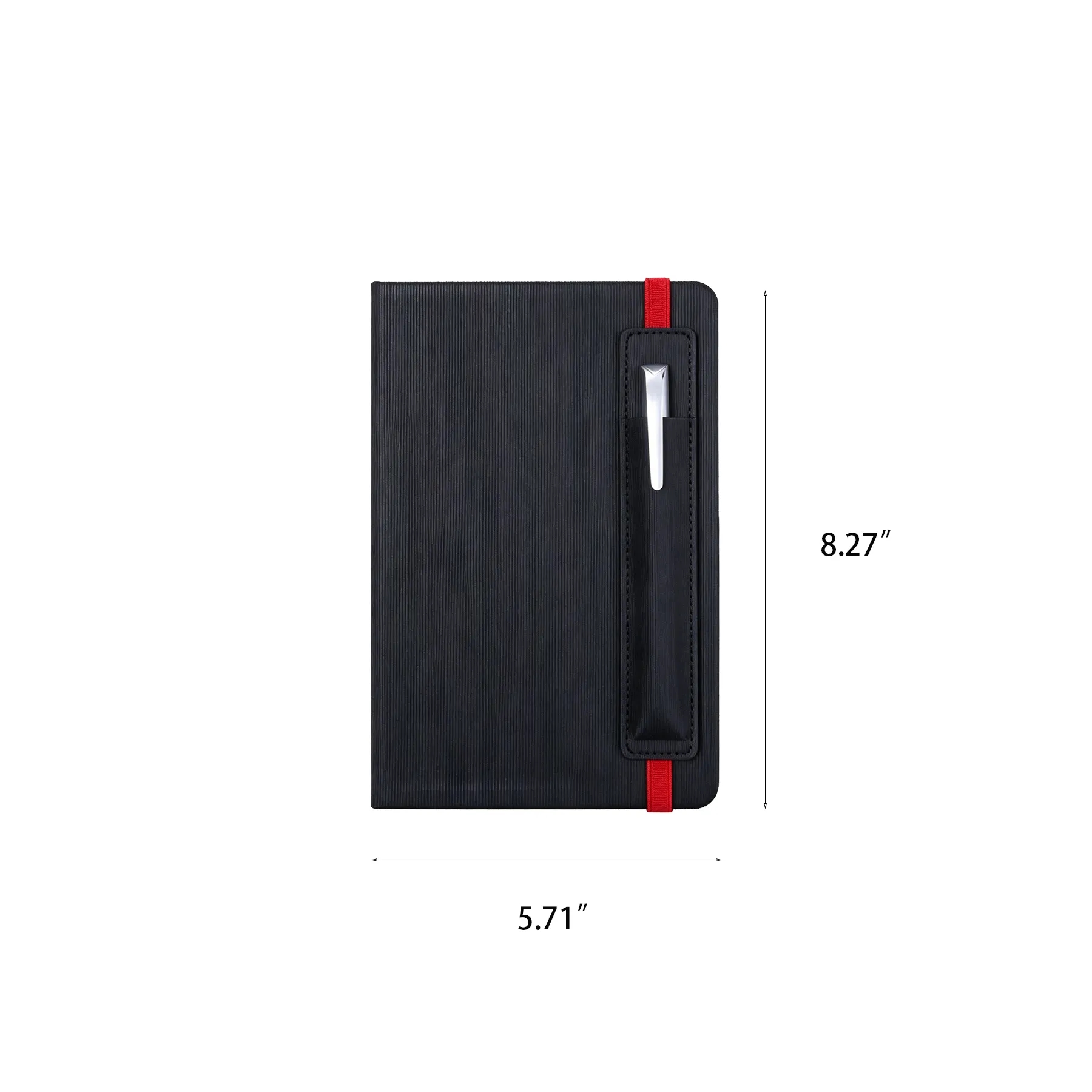 A5 Business Notebook With Pen Holder And Elastic Band - Image 2