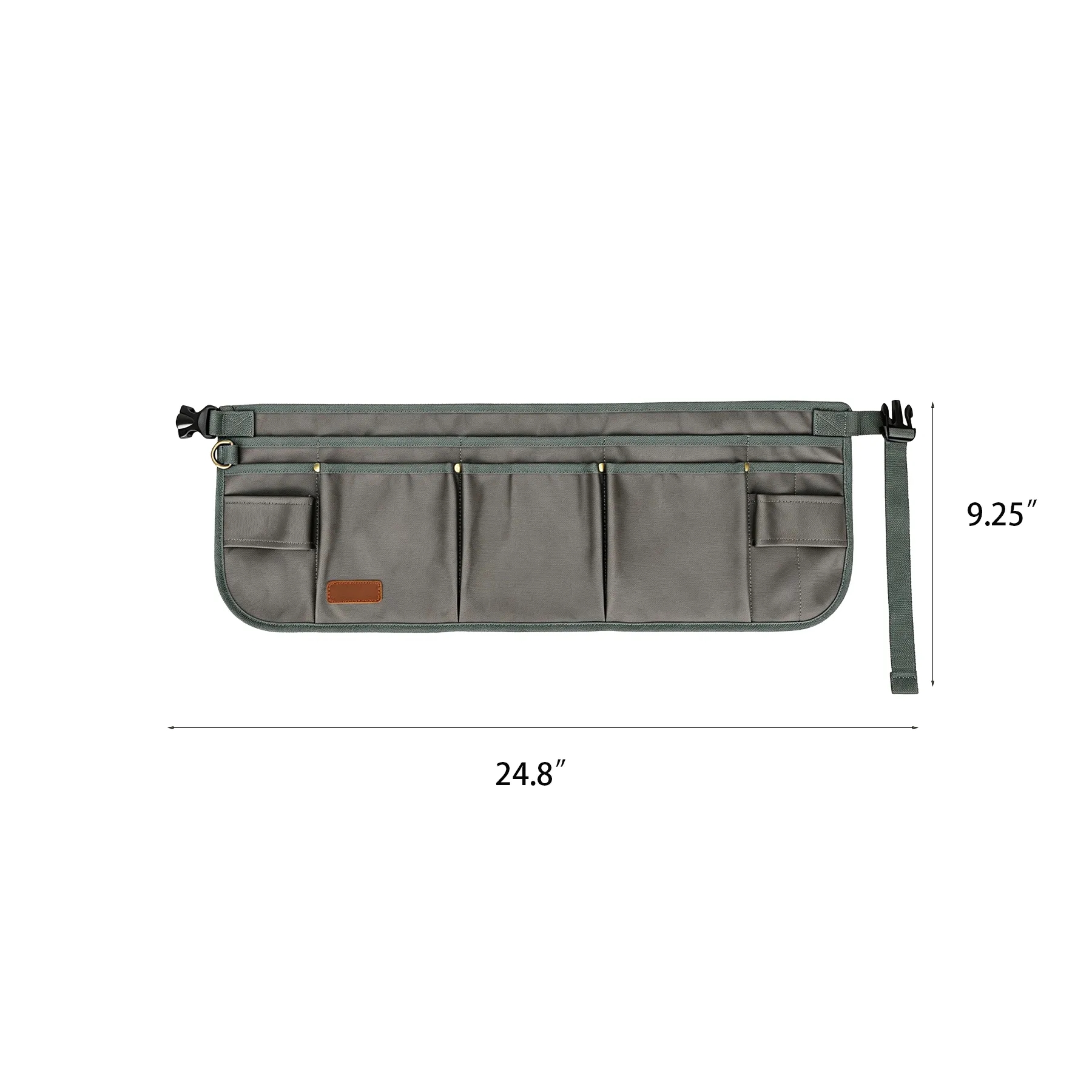 Heavy Duty Tool Belt Pouch With Plastic Hook Clips - Image 2