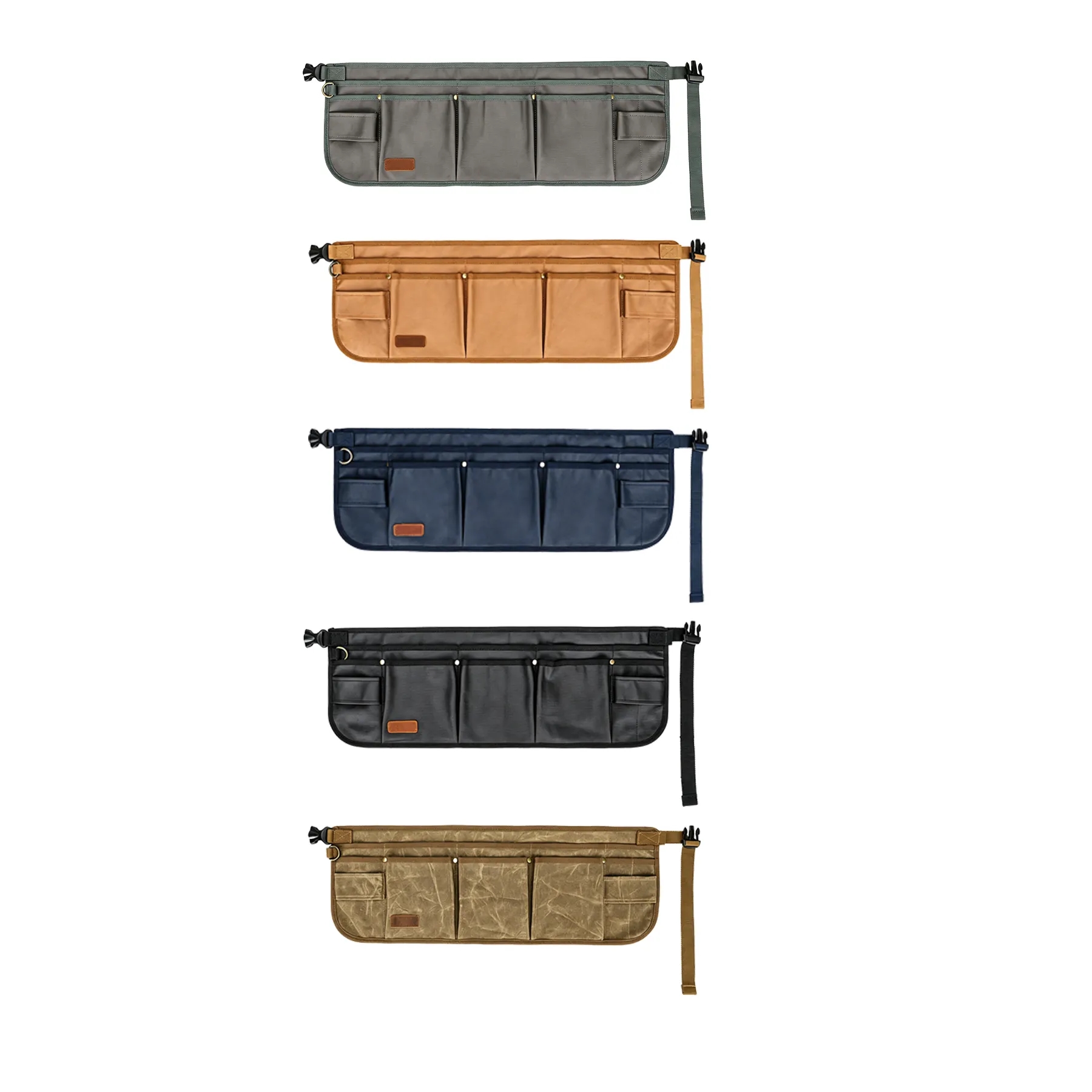 Heavy Duty Tool Belt Pouch With Plastic Hook Clips - Image 3