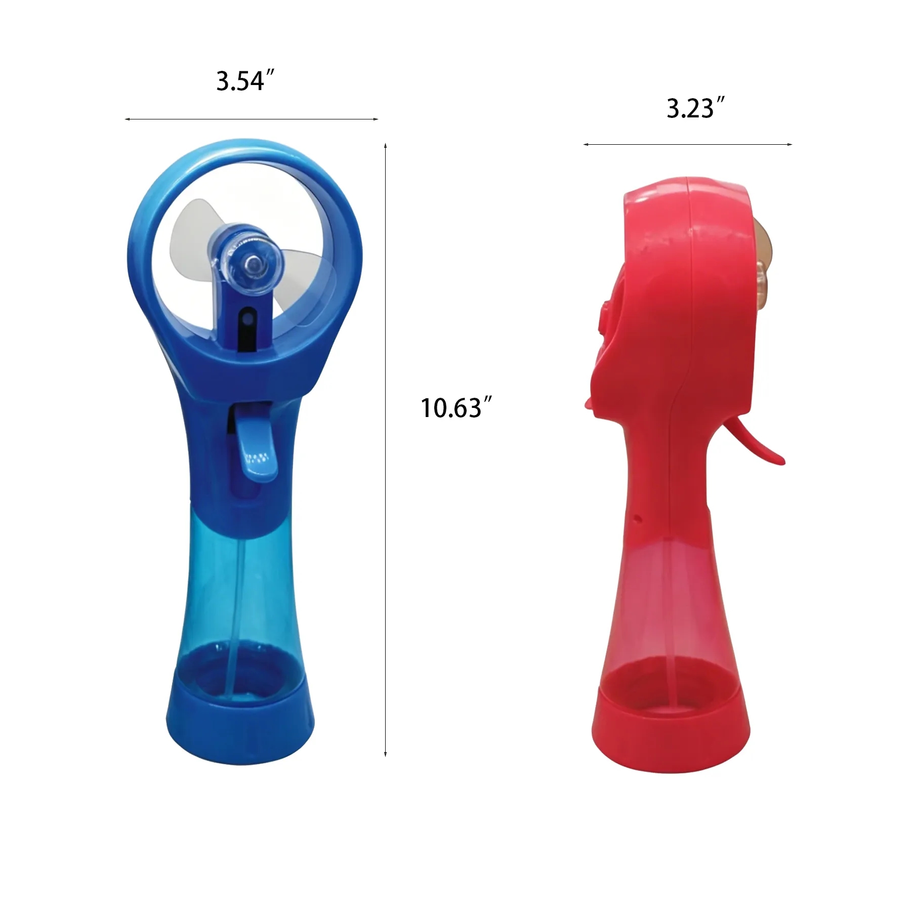 Portable Handheld Misting Fan With Soft Safety Blades - Image 2