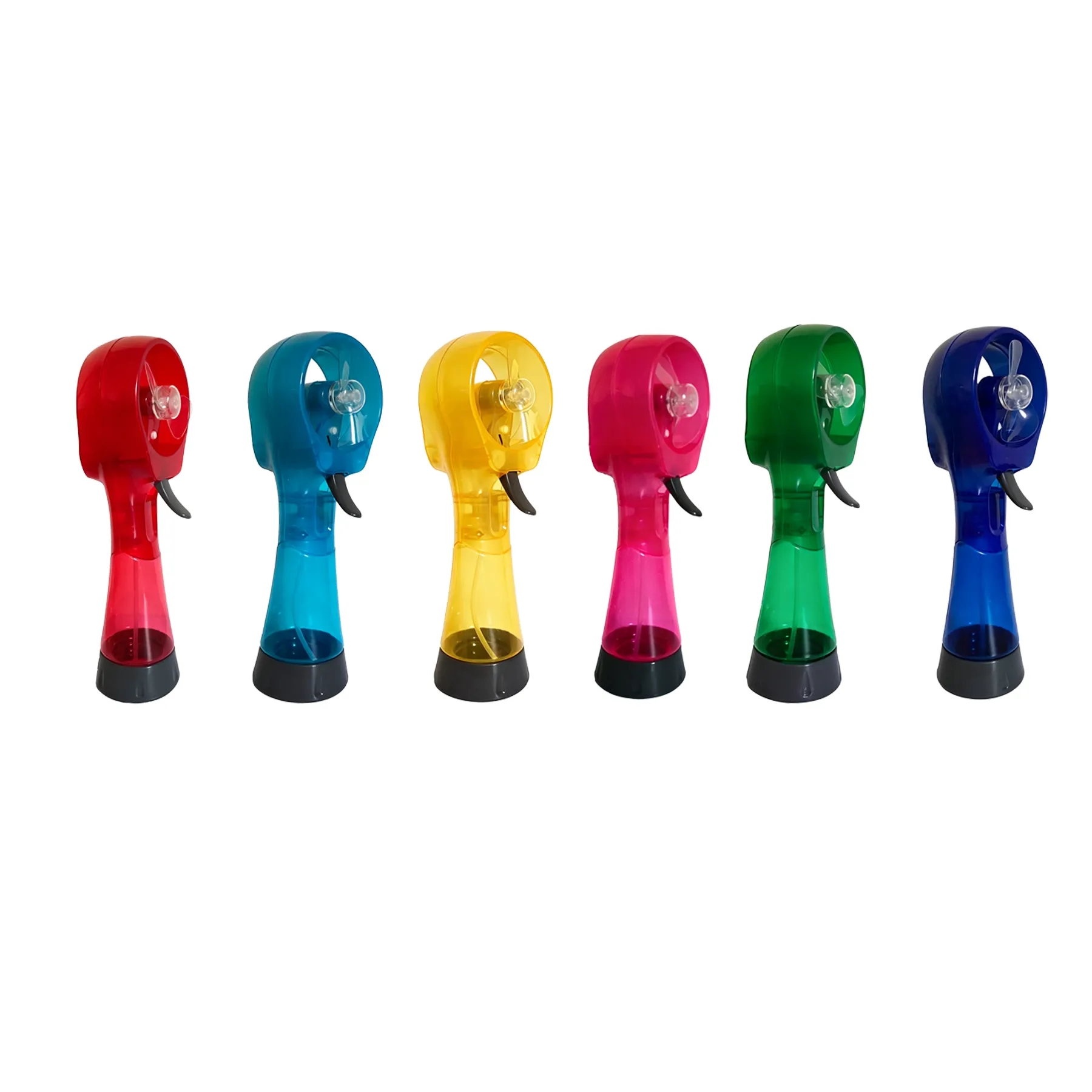 Portable Handheld Misting Fan With Soft Safety Blades - Image 3