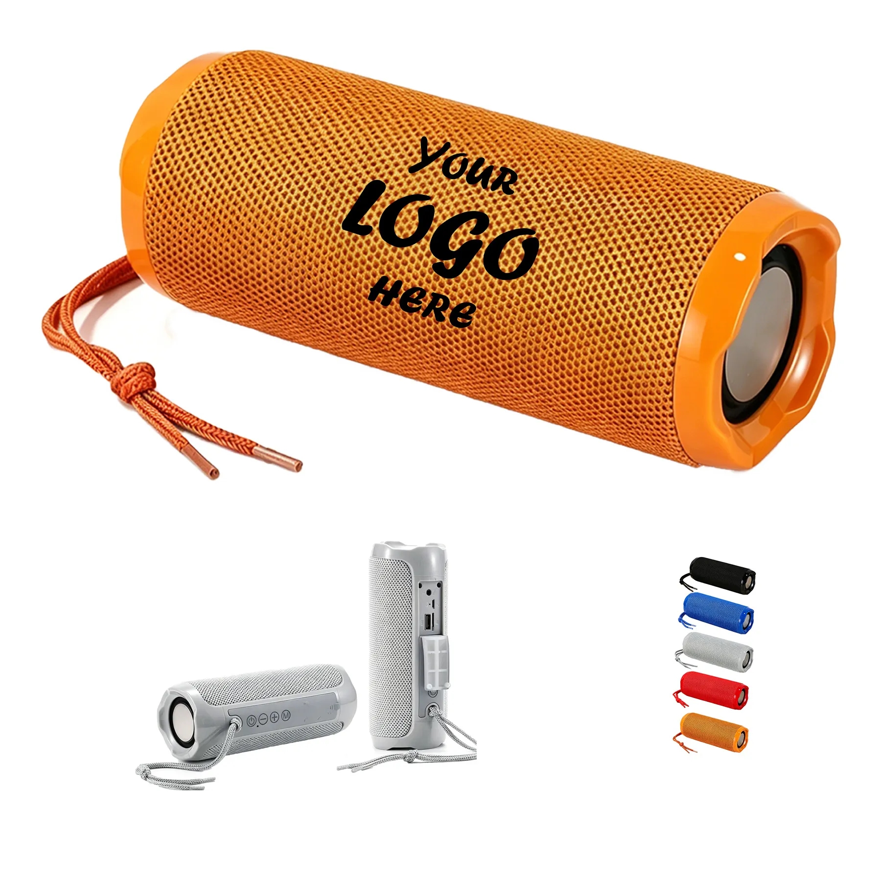 Waterproof Portable Bluetooth Speaker With Rich Bass