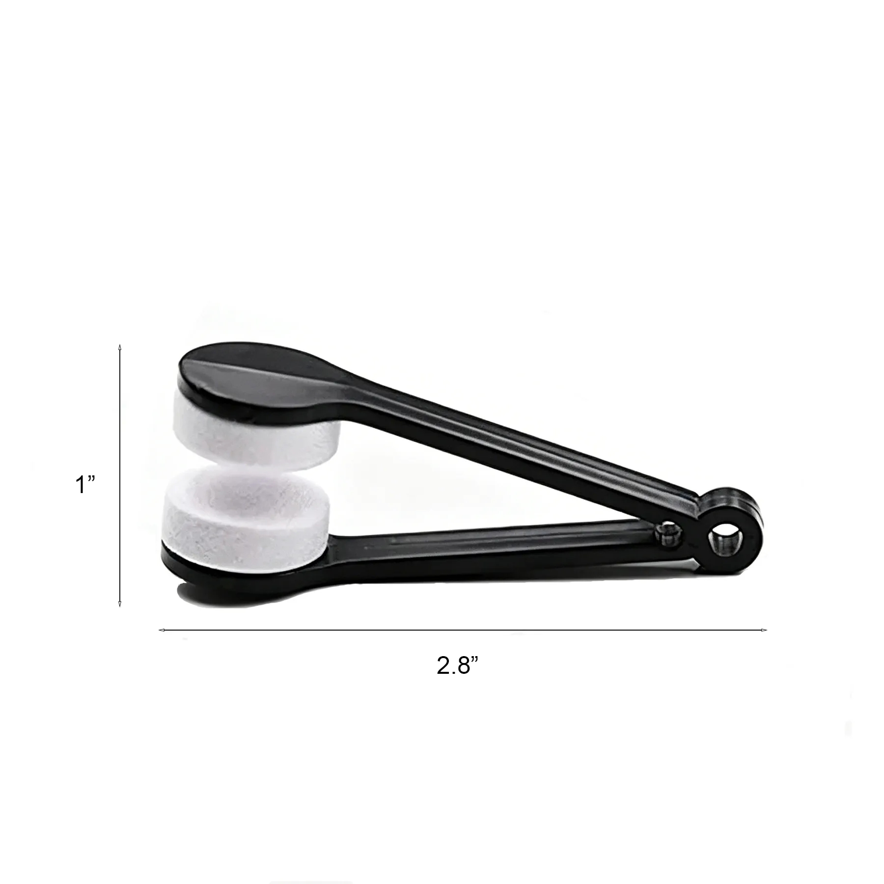 Portable Eyeglass Cleaning Clip For Travel Cases And Bags - Image 2