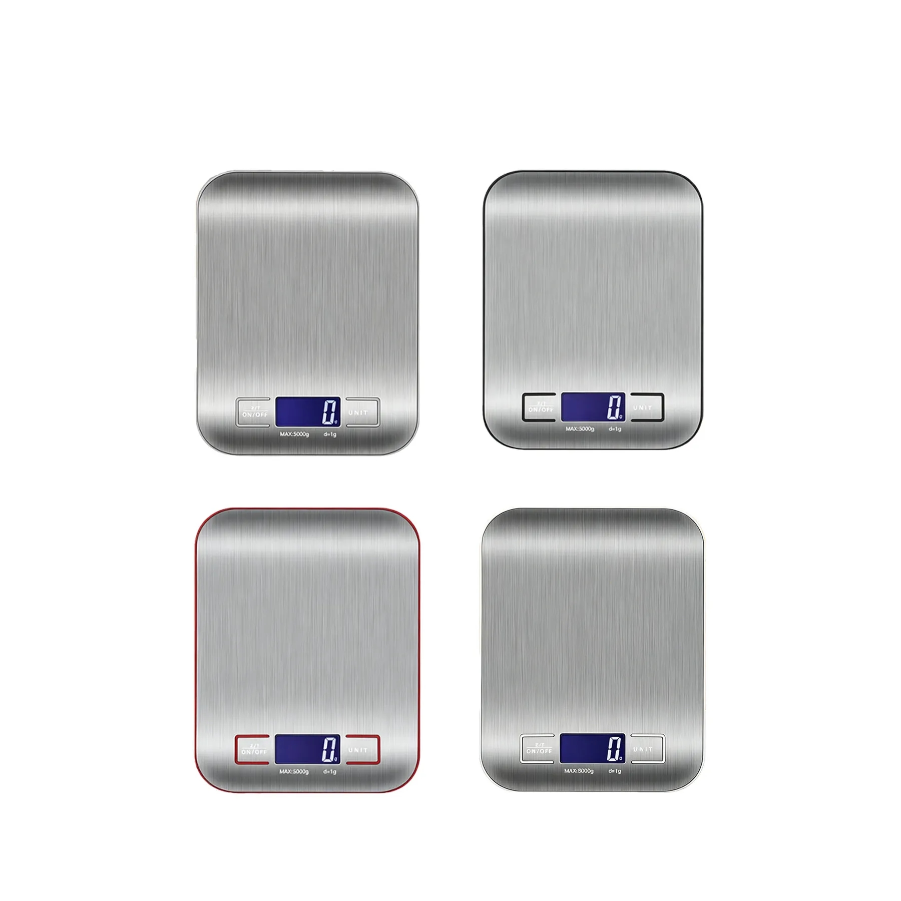 Digital Stainless Steel Kitchen Scale With LCD Display - Image 3