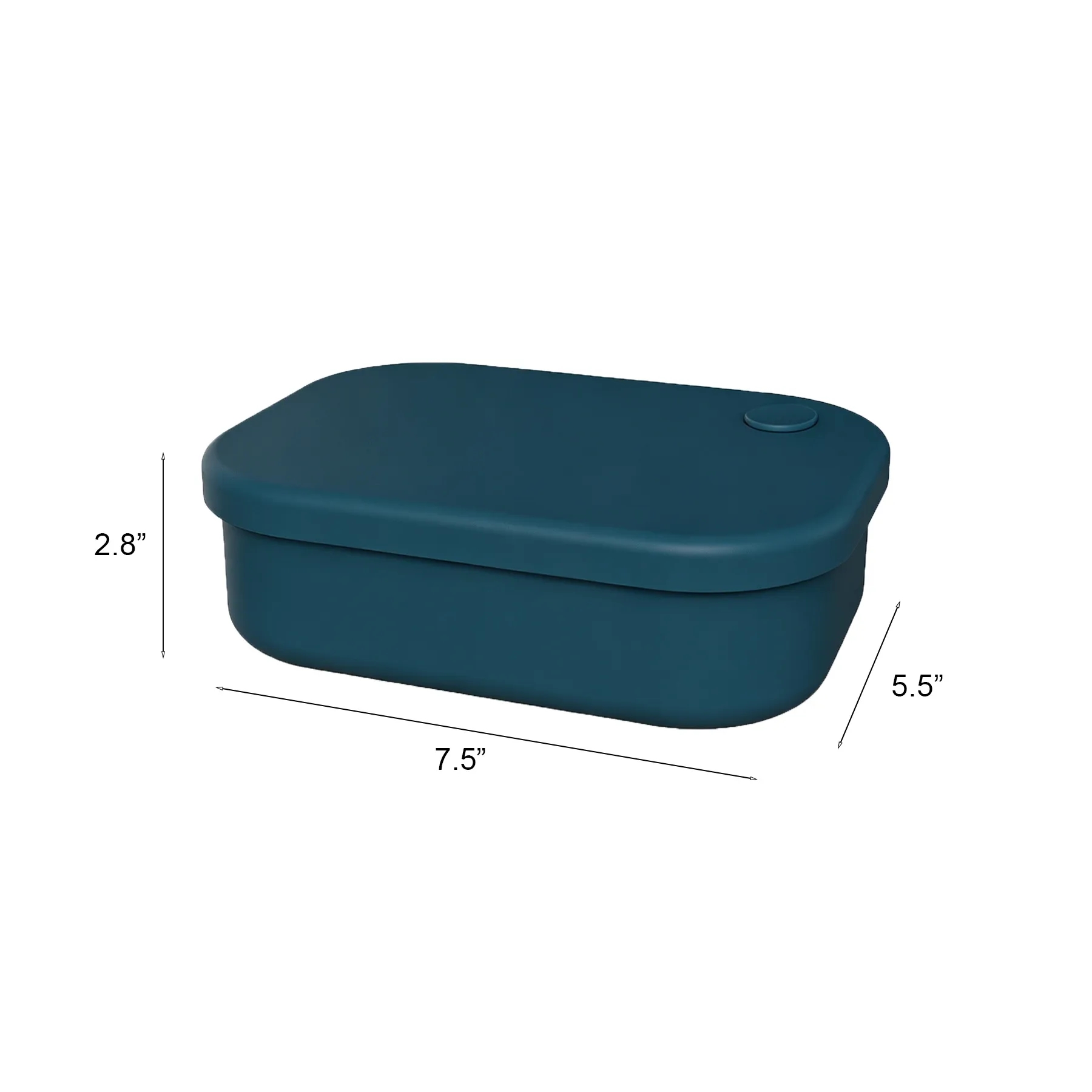 Silicone Bento Lunch Box With Four Food Compartments - Image 2