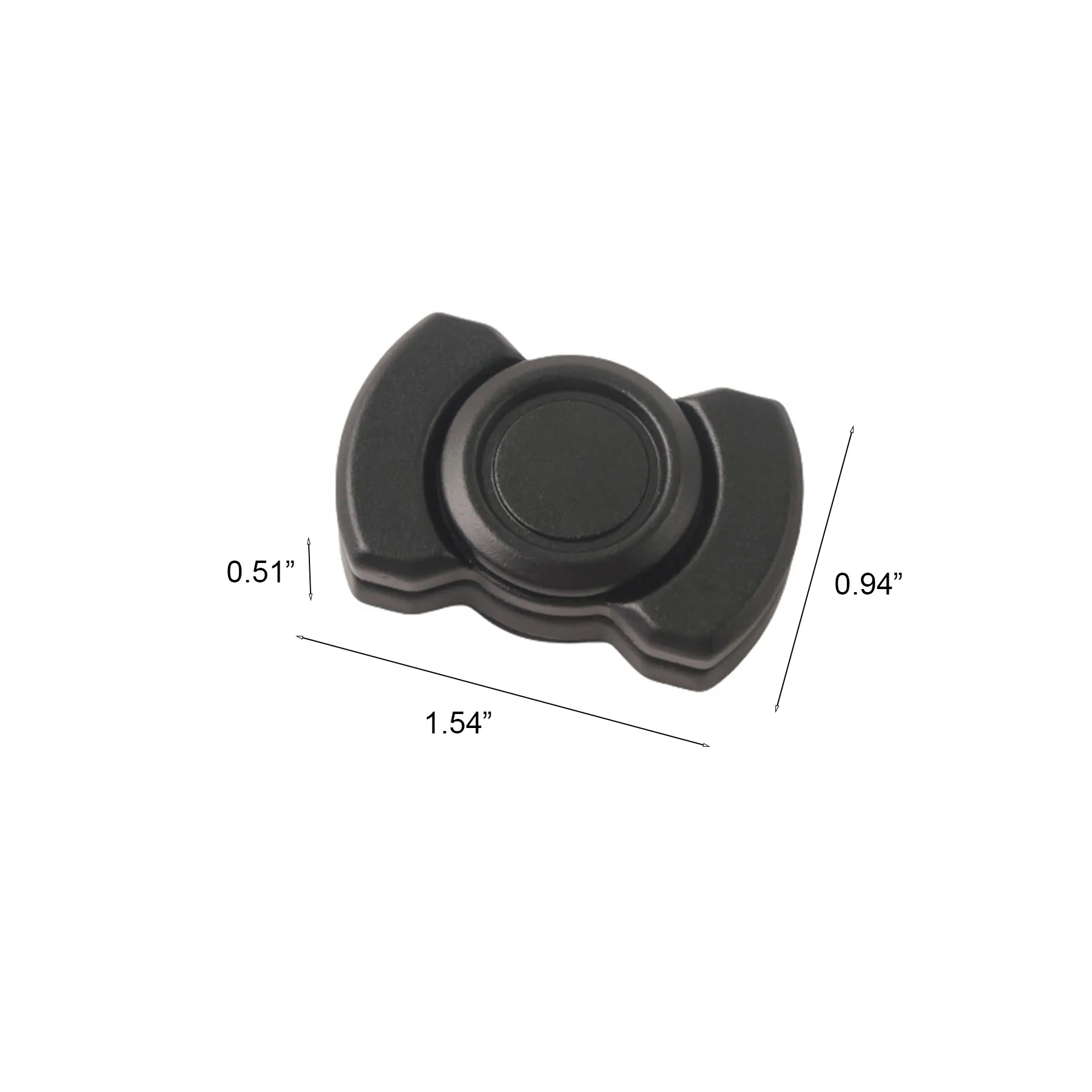 Three In One Metal Fidget Spinner Toy For Focus Breaks - Image 2