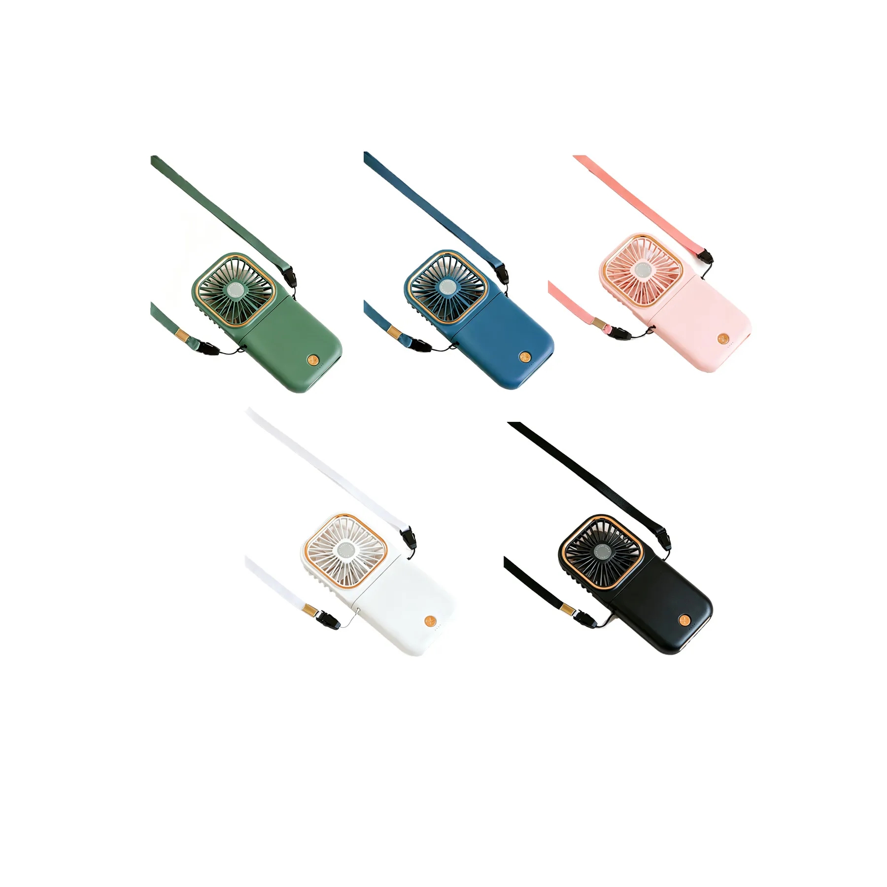 Foldable Rechargeable Neck Fan With 3000mAh Battery - Image 3