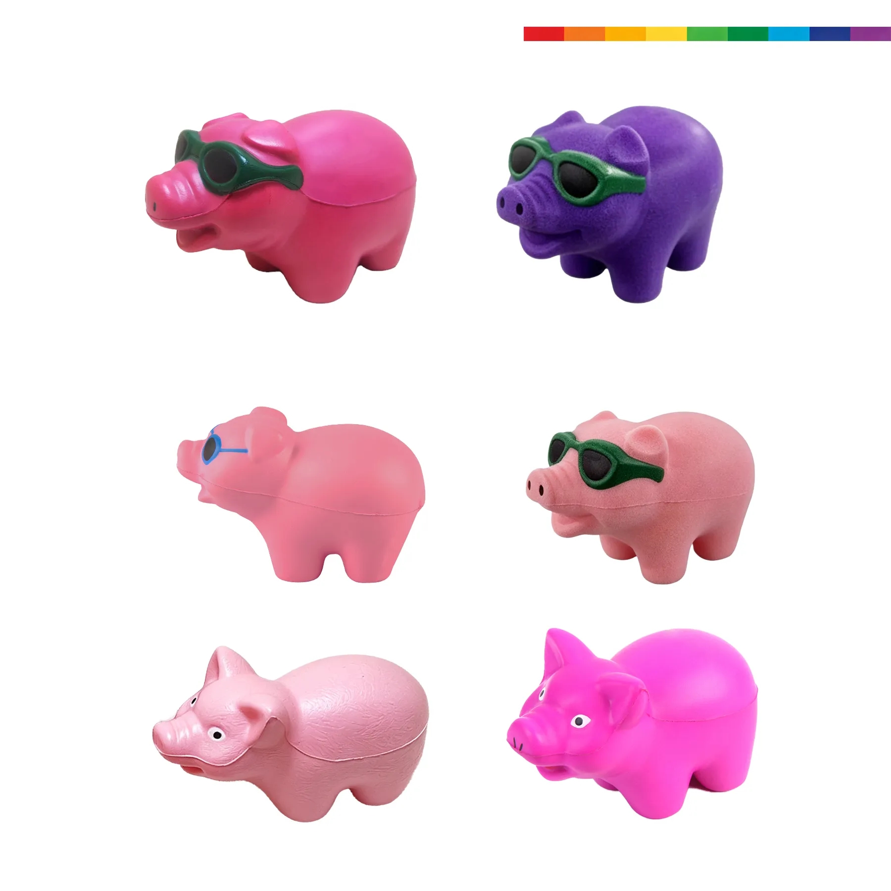 Playful Pig PU Foam Stress Reliever For Fun Events - Image 3