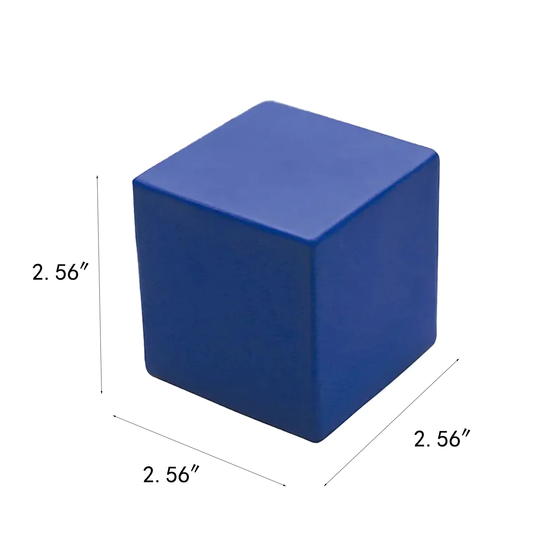 Classic PU Foam Cube Stress Reliever For Logo Printing - Image 2