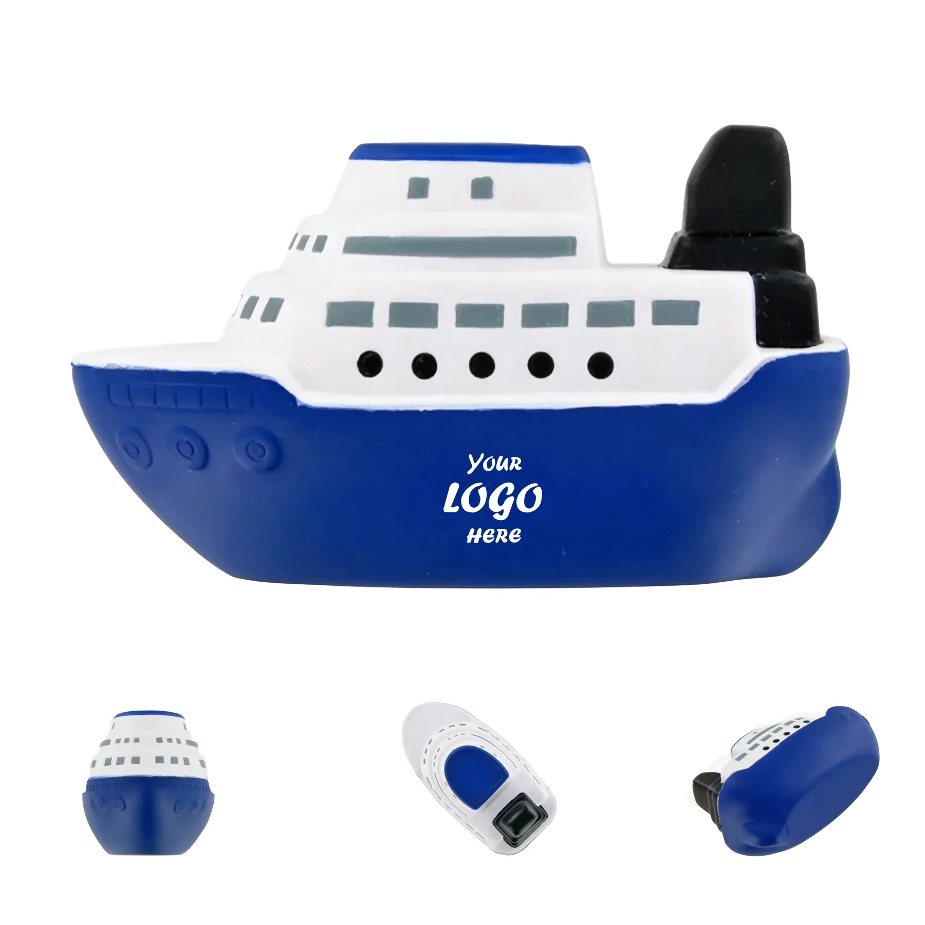 Cruise Ship PU Foam Stress Reliever For Travel Agencies