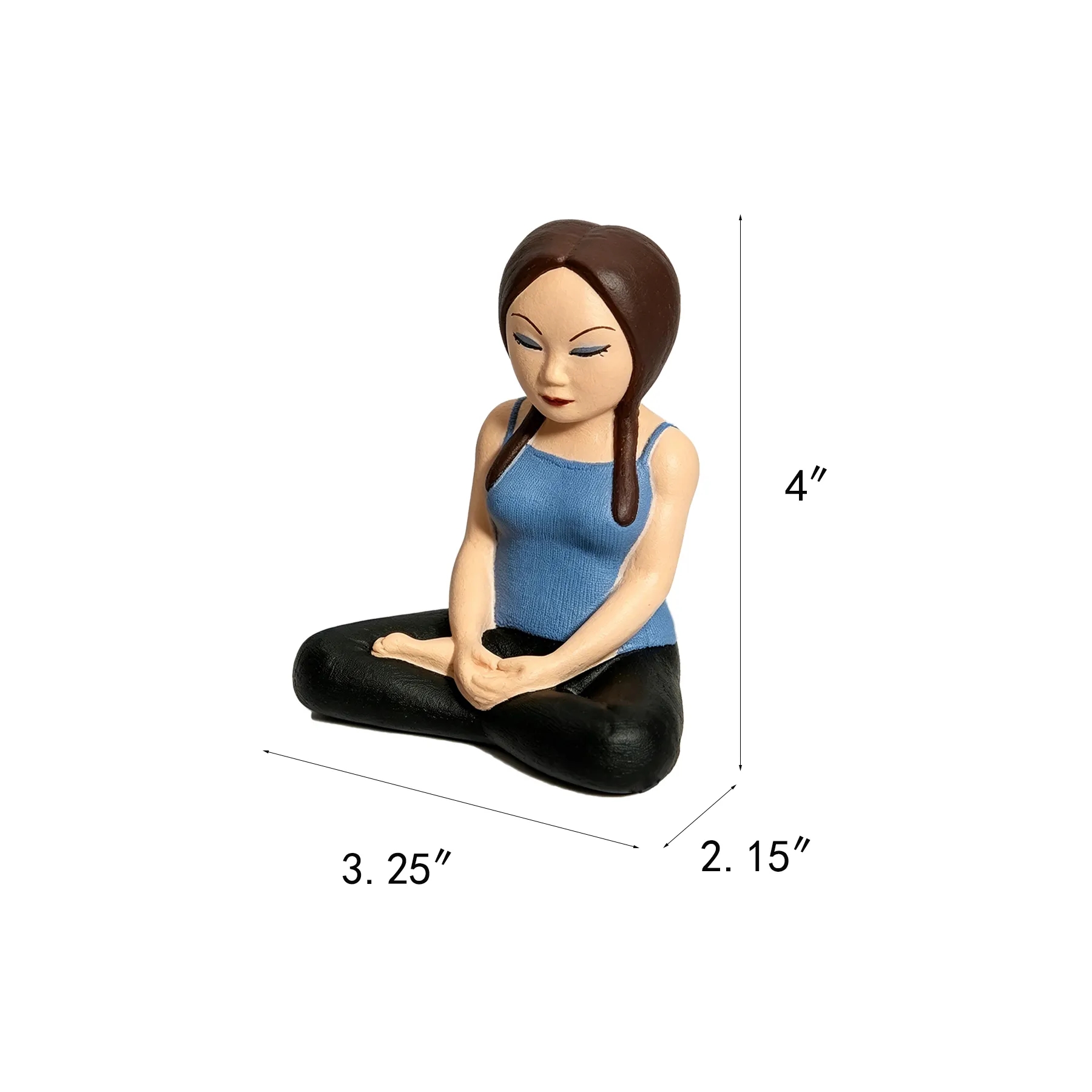 Yoga Pose PU Foam Stress Reliever For Wellness Desks - Image 2