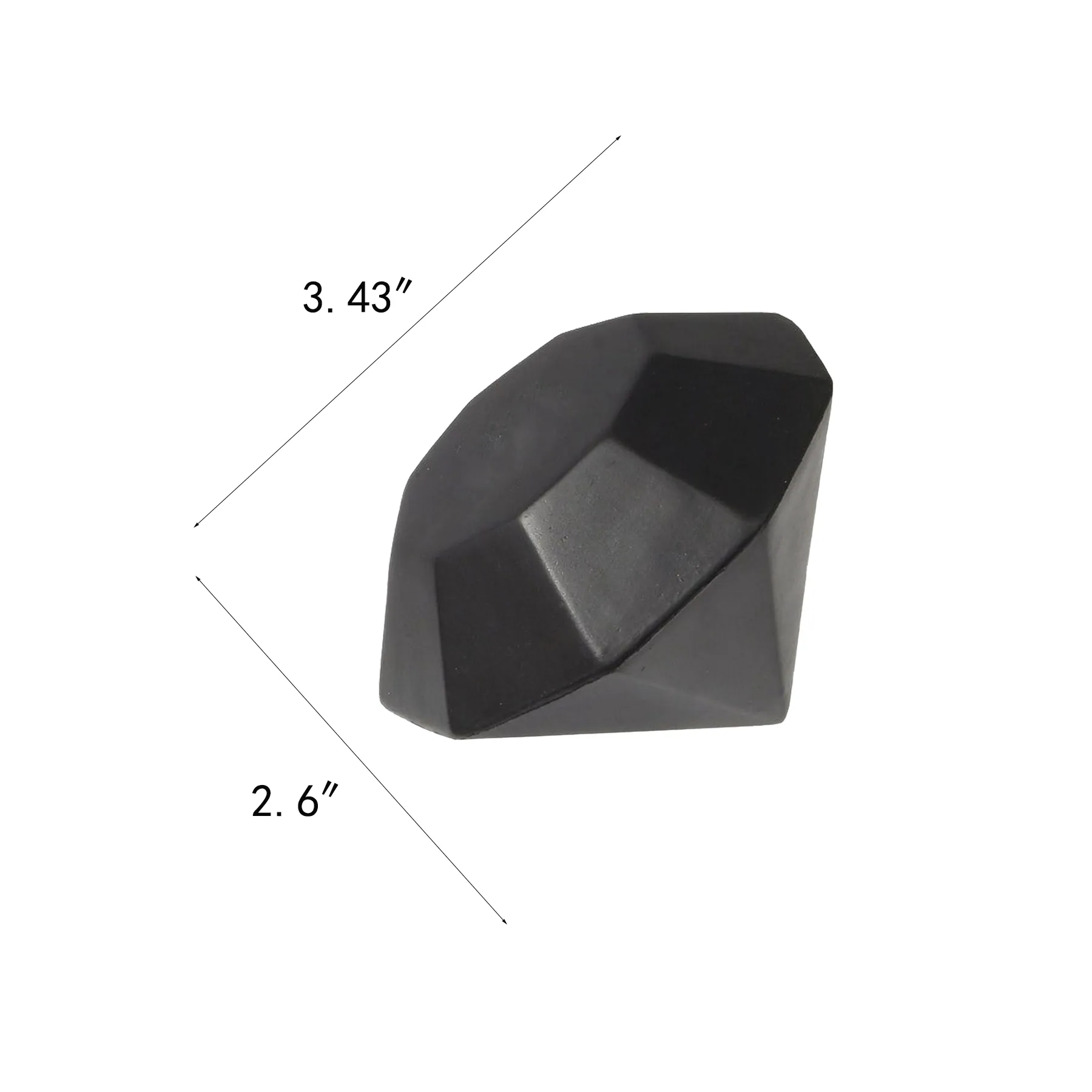 Diamond Shaped PU Foam Stress Reliever For Desk Focus - Image 2