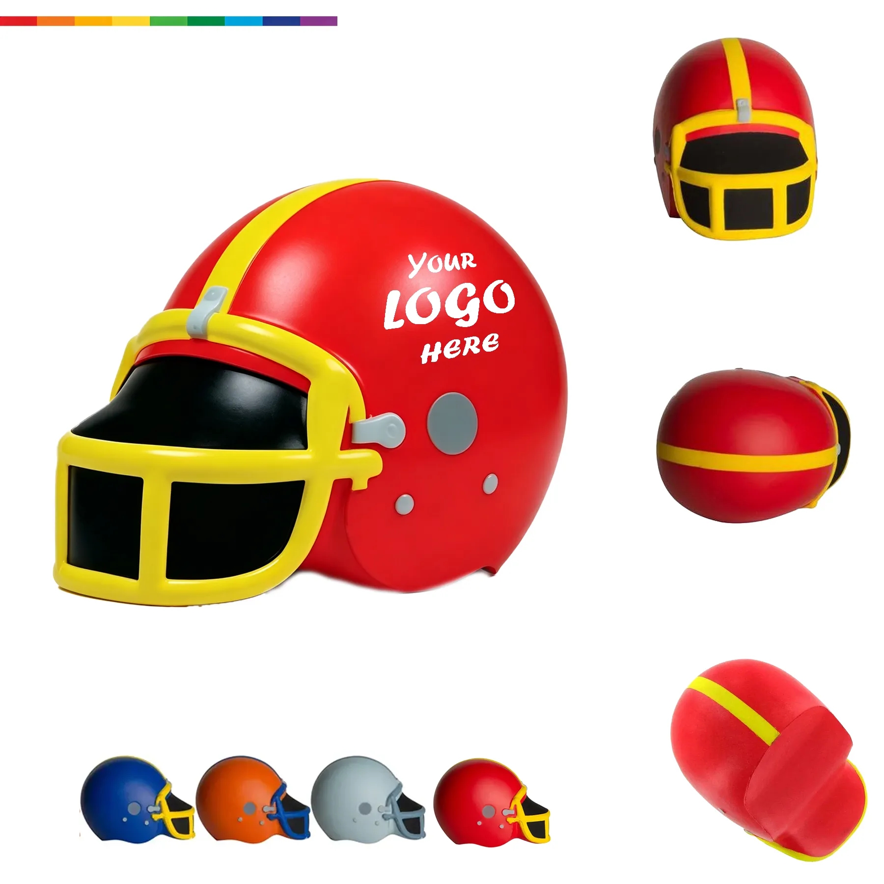 Football Helmet PU Foam Stress Reliever For Sports
