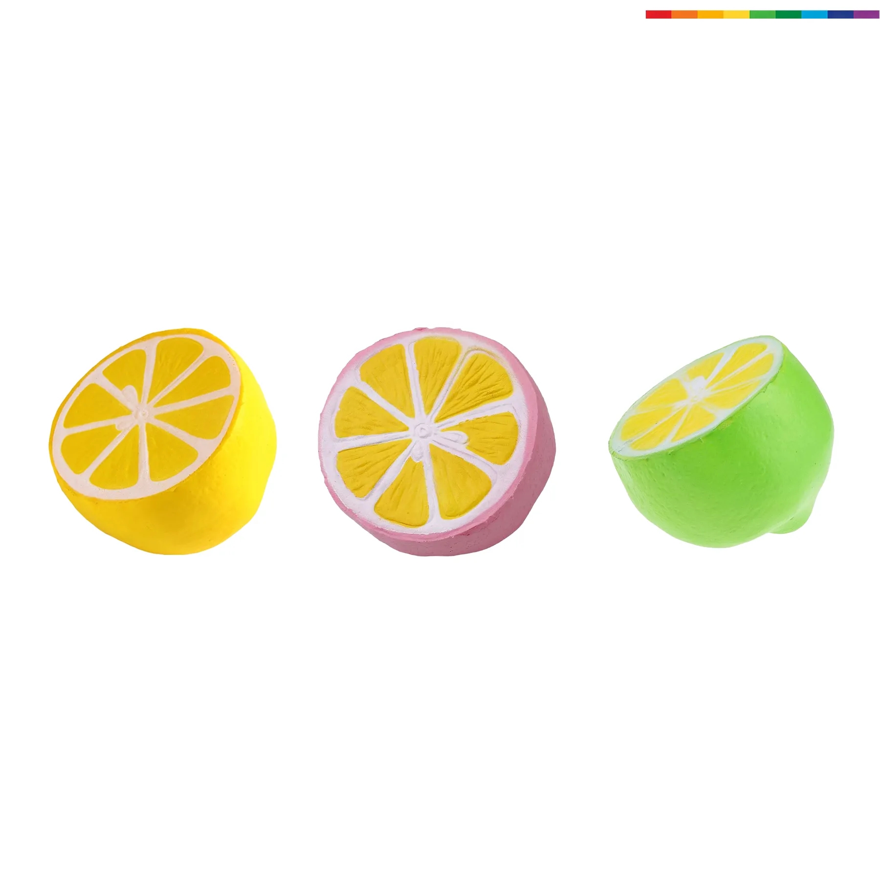 Lemon Shaped PU Foam Stress Reliever For Food Events - Image 3