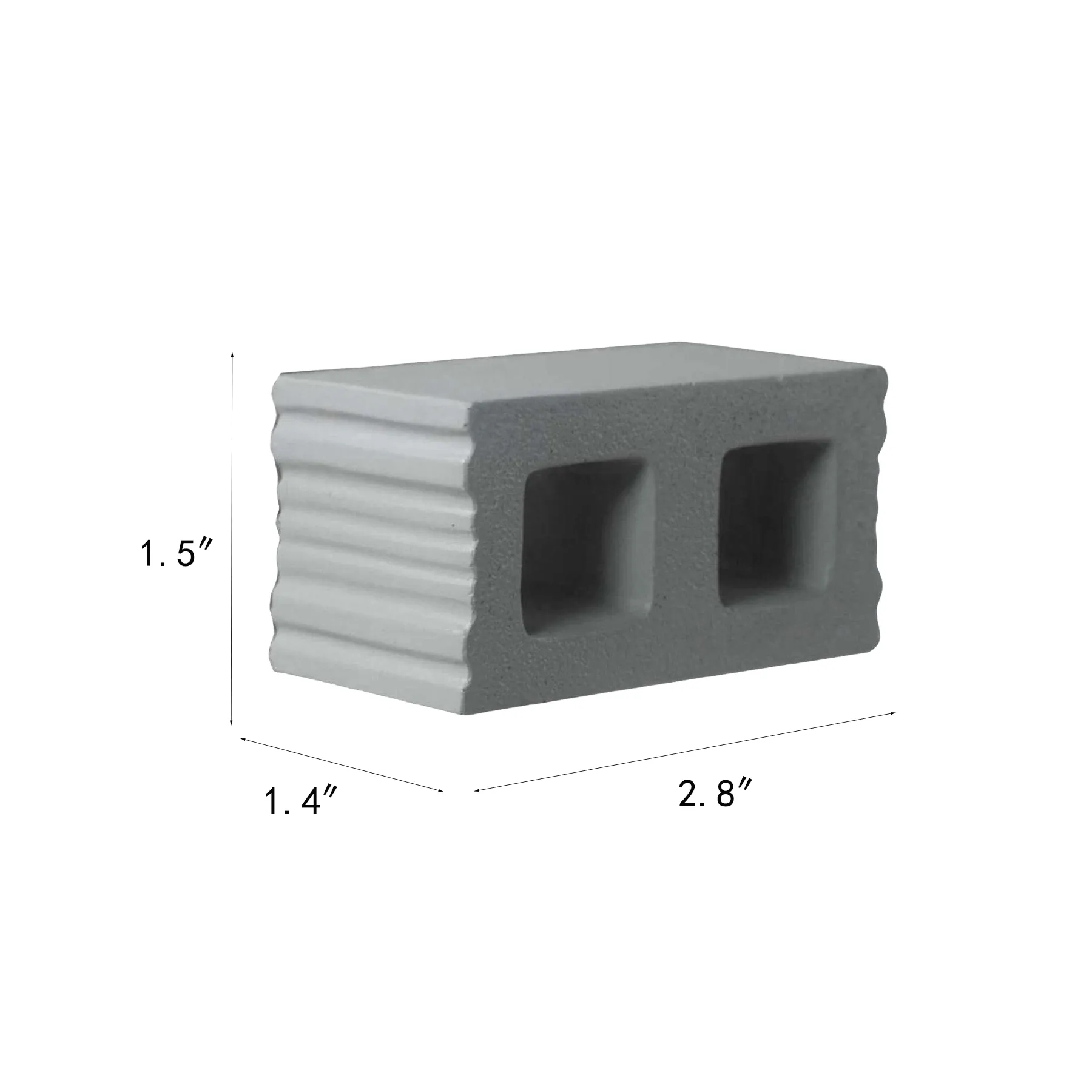 Cement Block PU Foam Stress Reliever For Builders - Image 2