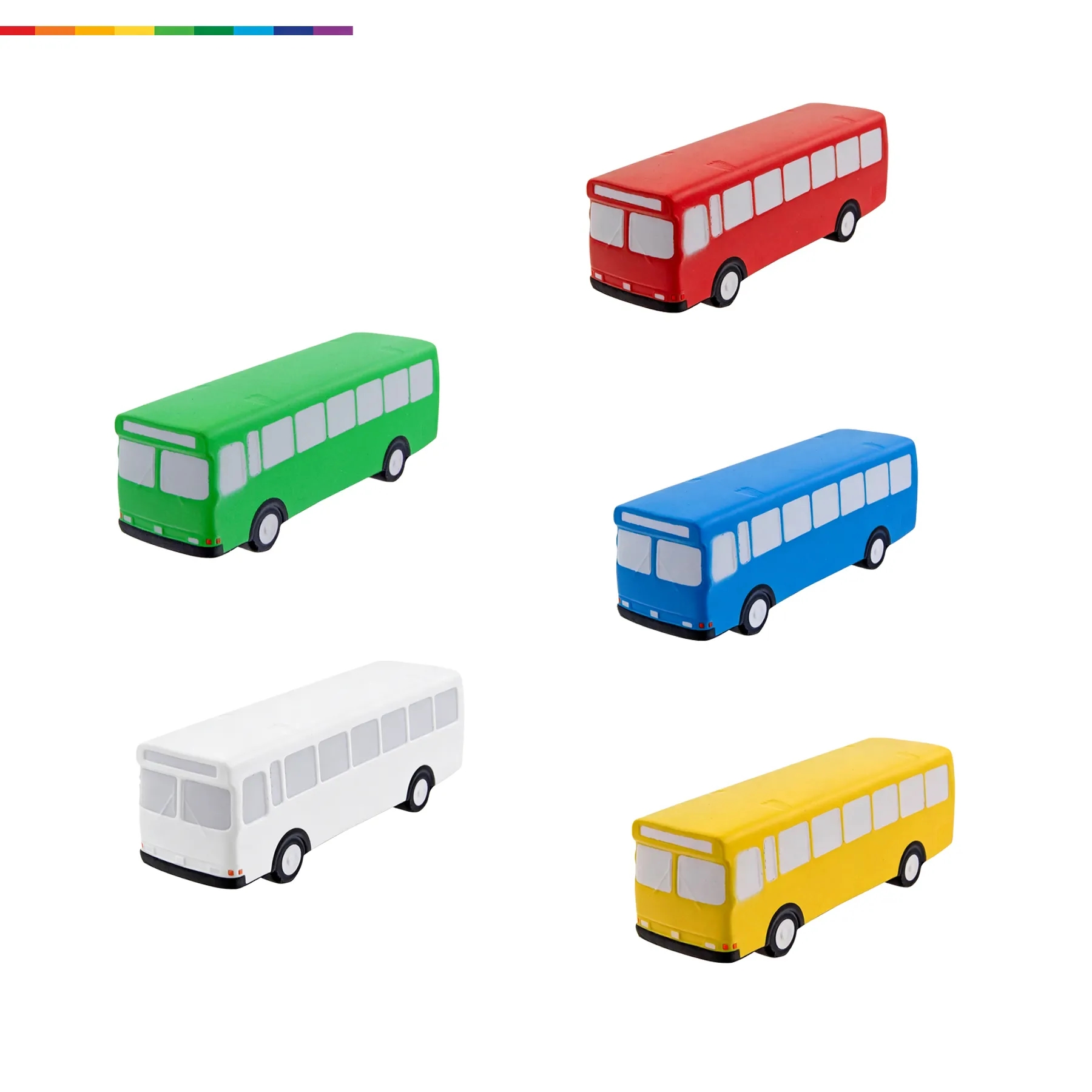 School Bus PU Foam Stress Reliever For Education Events - Image 3