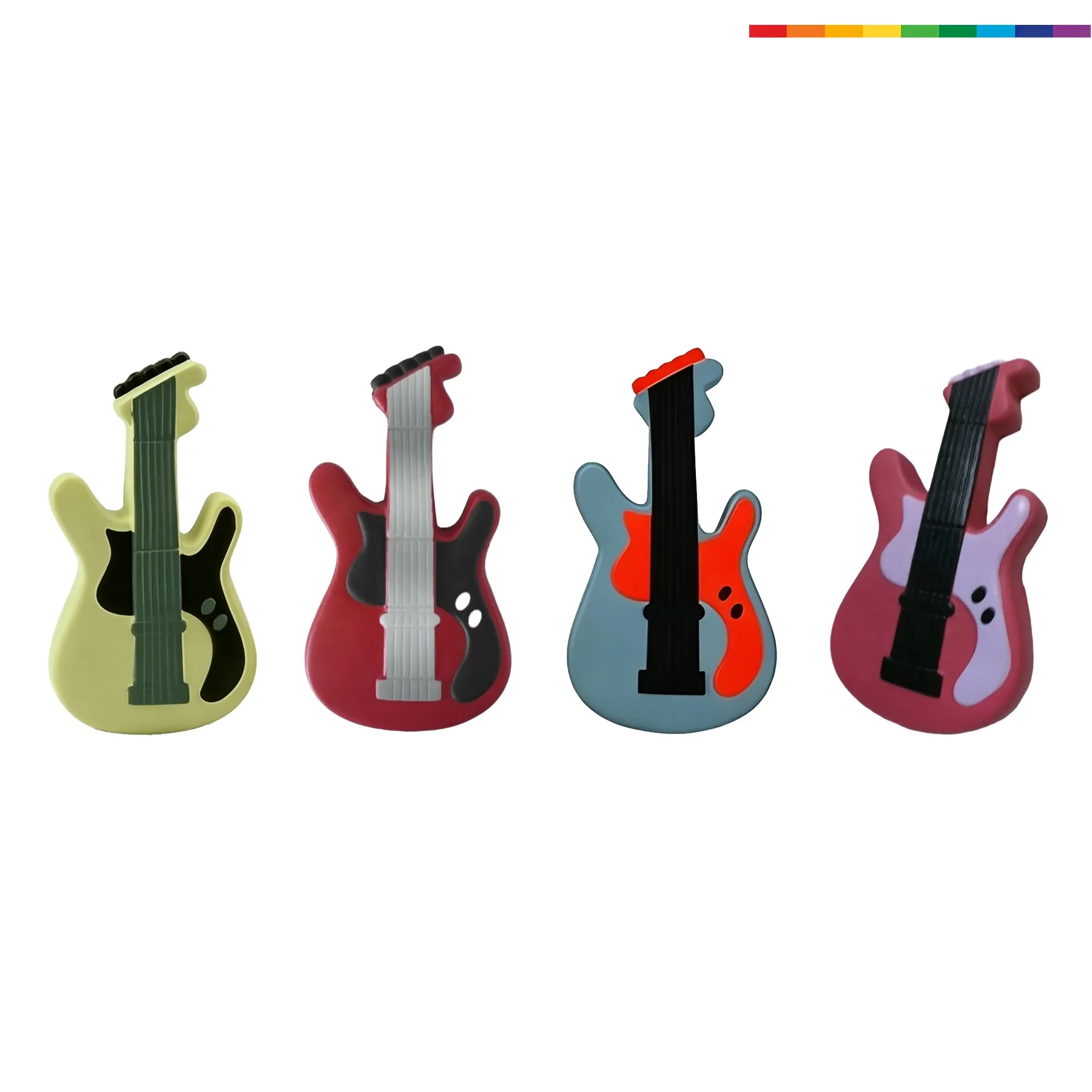 Guitar Shape PU Foam Stress Reliever For Music Events - Image 3