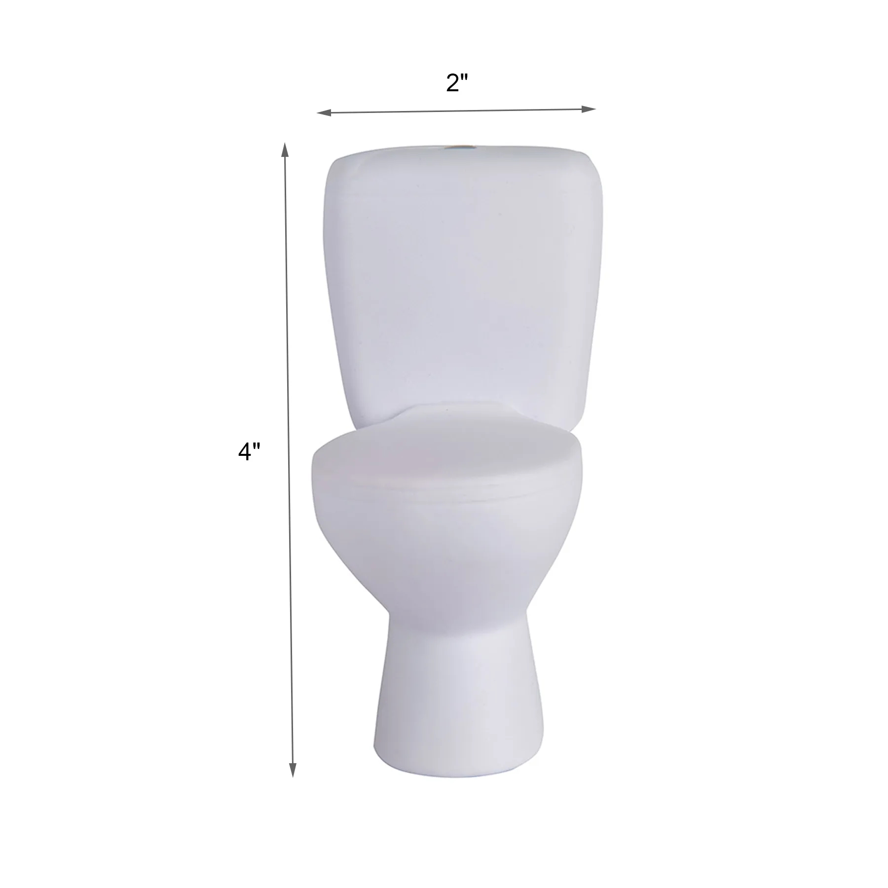 Toilet Shape PU Foam Stress Reliever For Plumber Teams - Image 2