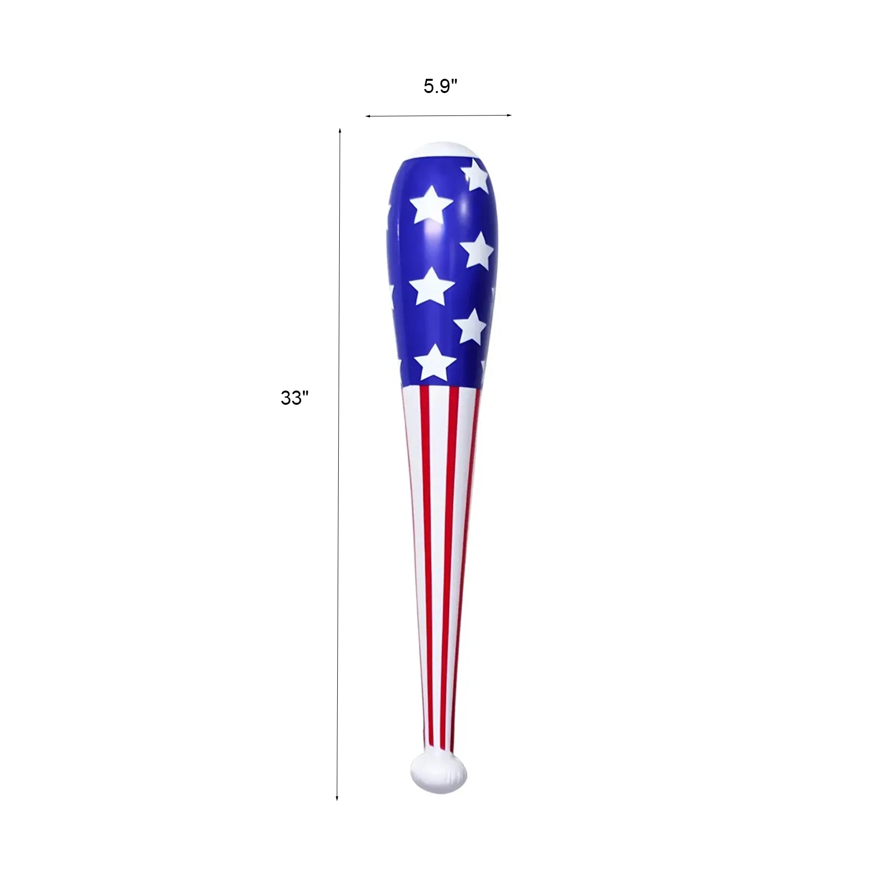 American Flag Inflatable Bat For Baseball Game Events - Image 2