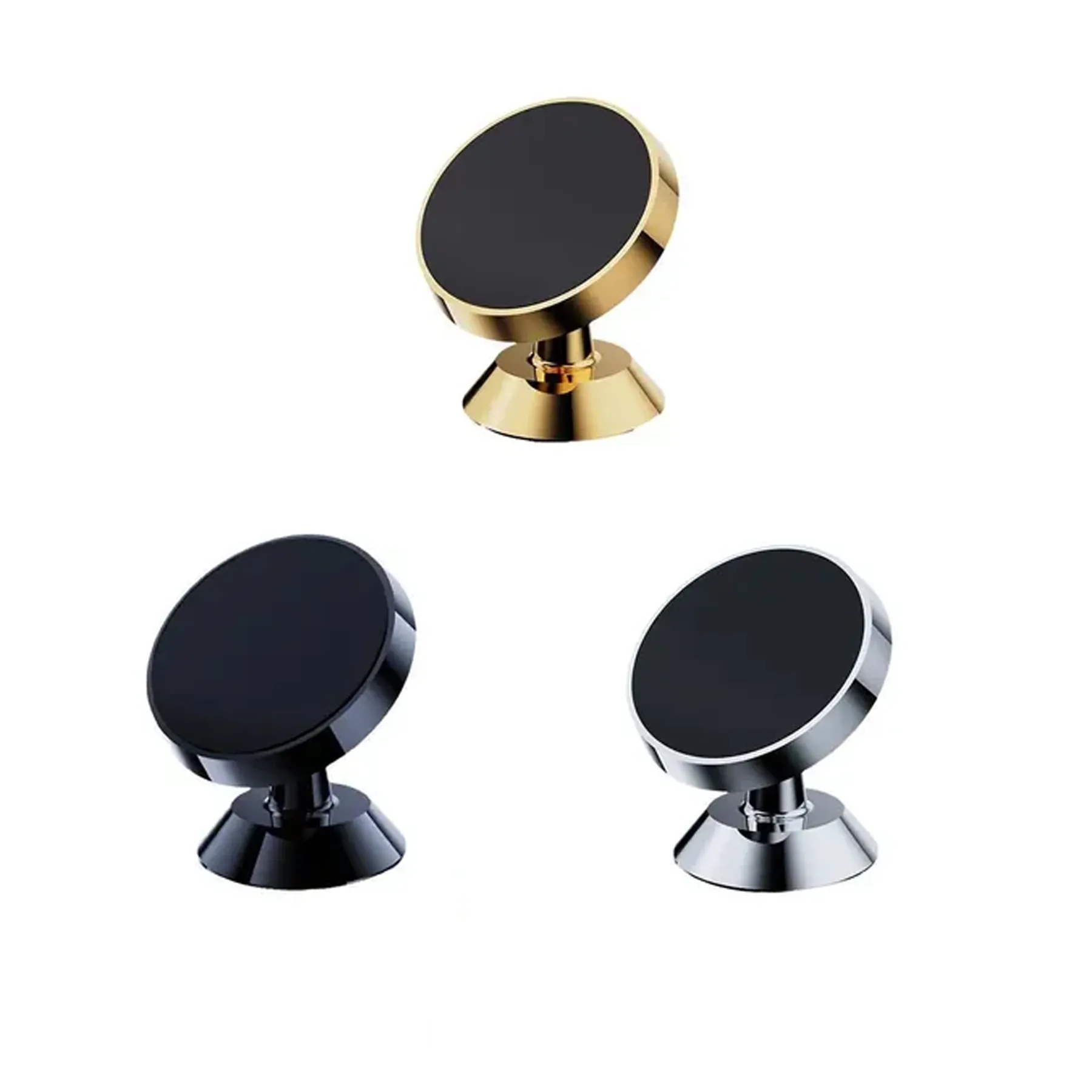 Magnetic Metal Car Phone Holder For Daily Dashboard Use - Image 3