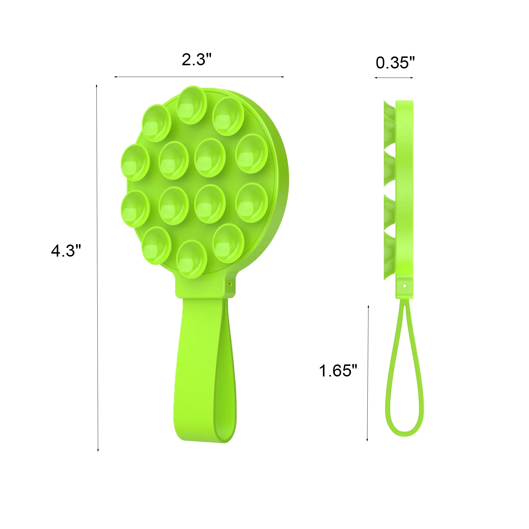 Magnetic Silicone Suction Phone Stand For Smooth Walls - Image 2