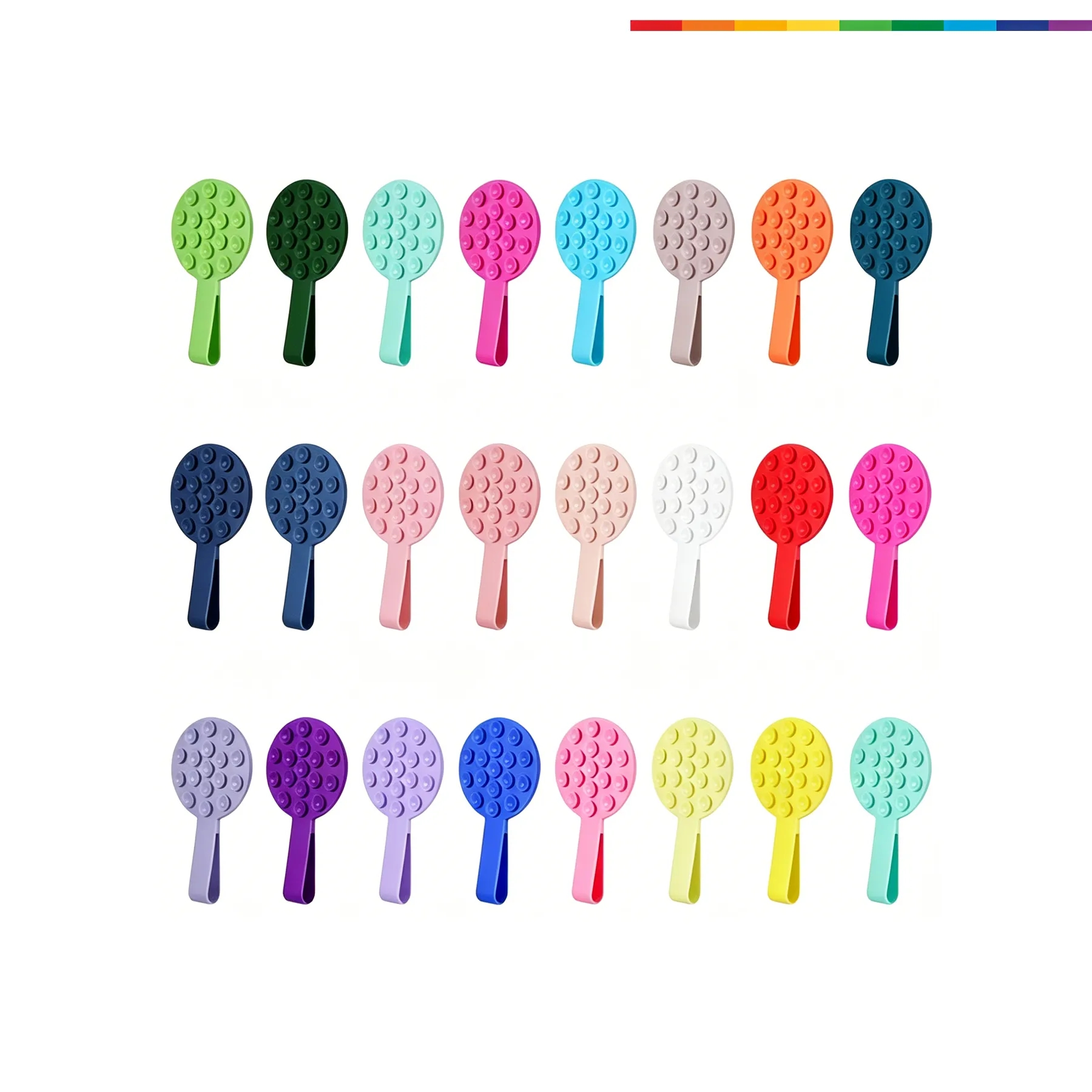 Magnetic Silicone Suction Phone Stand For Smooth Walls - Image 3