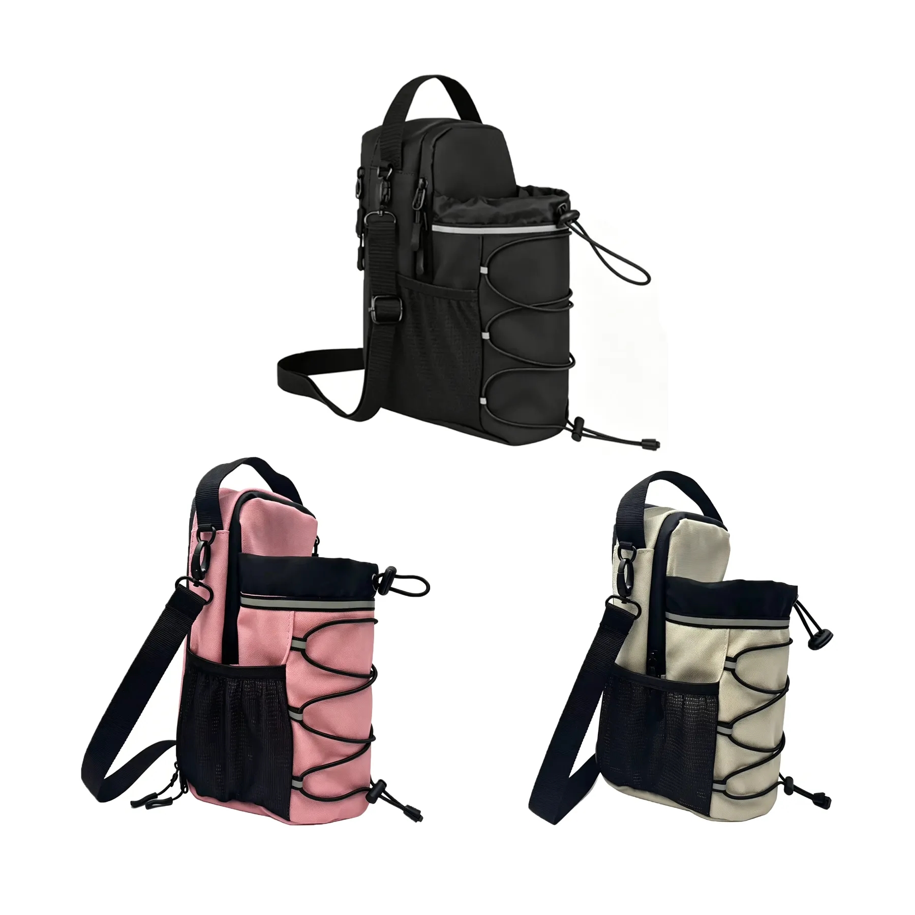 Magnetic Oxford Water Bottle Bag For Fitness Outings - Image 3