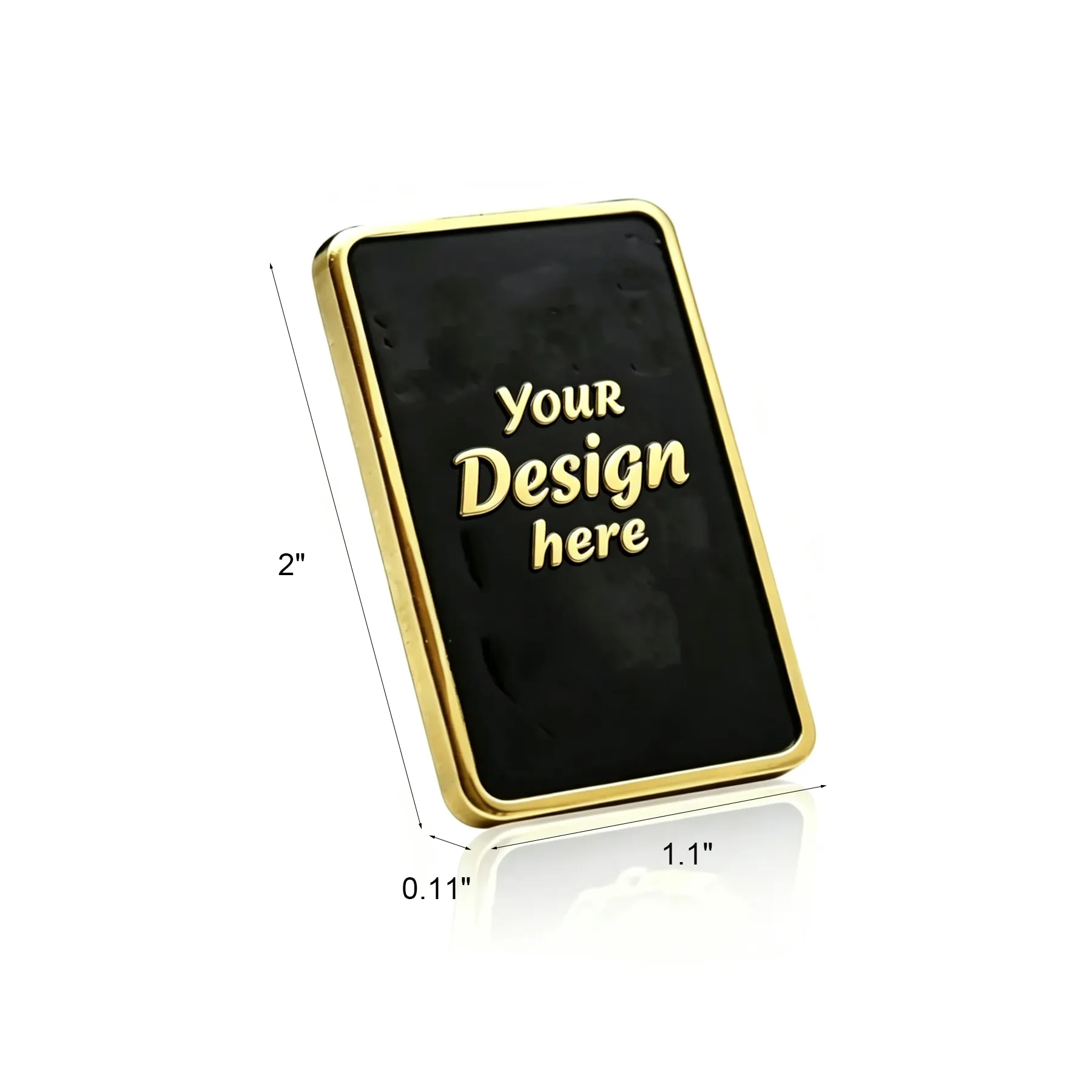 Custom Square Metal Commemorative Coin For Events - Image 2