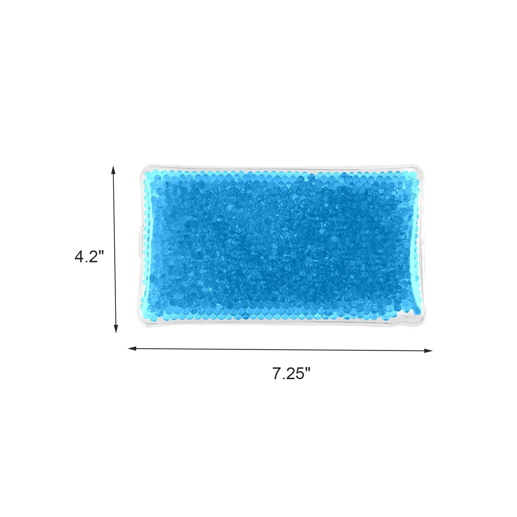 Rectangular Hot Cold Gel Bead Pad For Daily Pain Relief - Image 2