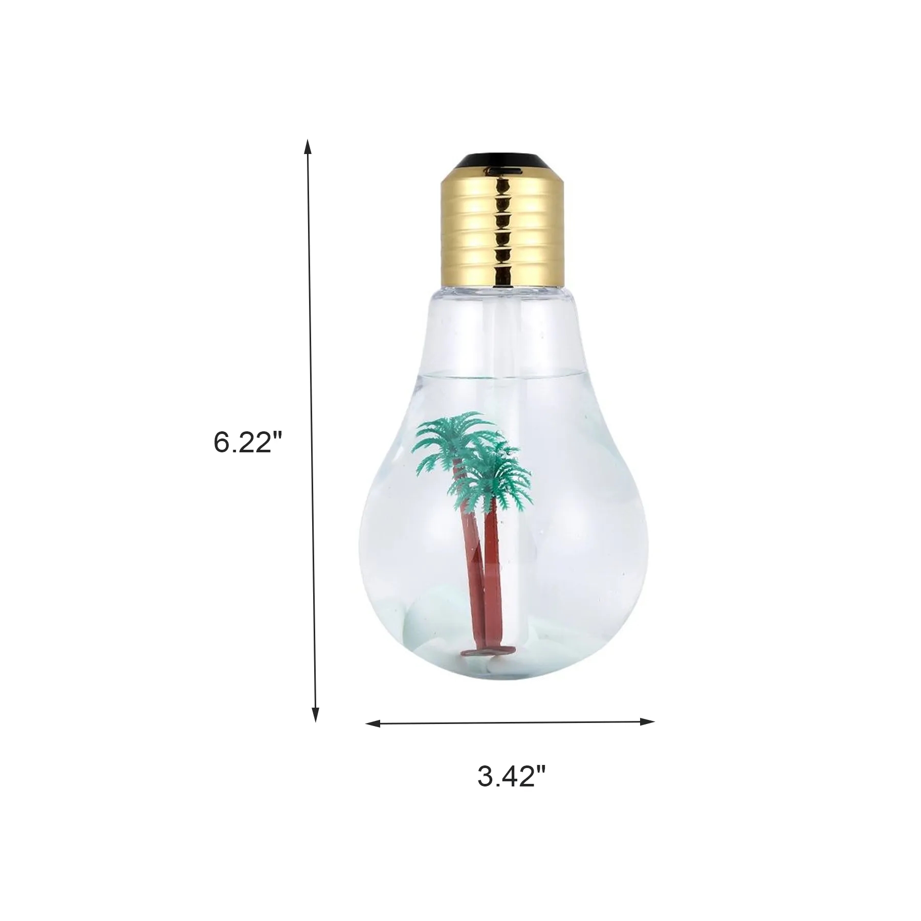 LED Bulb Humidifier For Desk And Dorm Room Comfort - Image 2