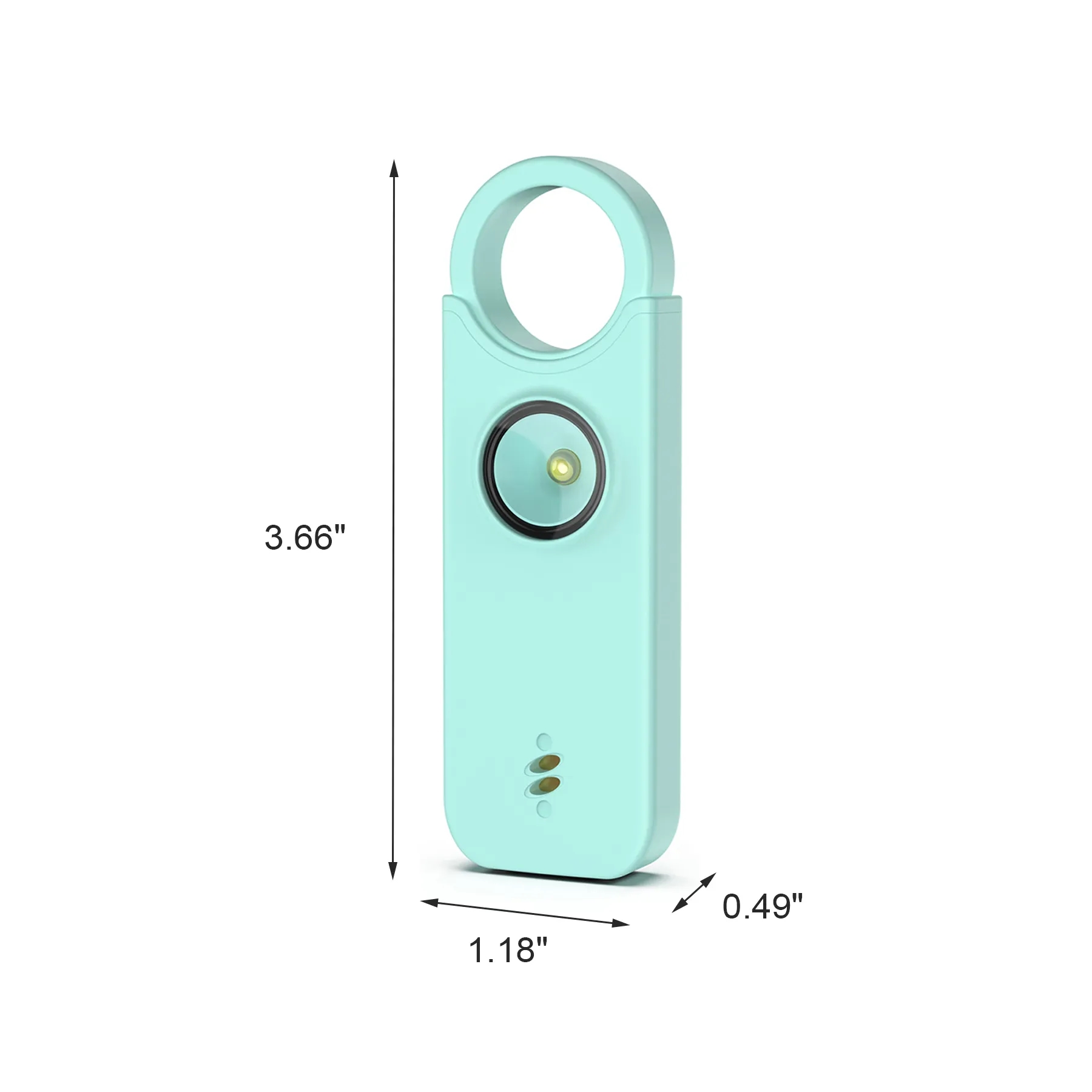Personal Safety Alarm Keychain With LED Flashlight - Image 2
