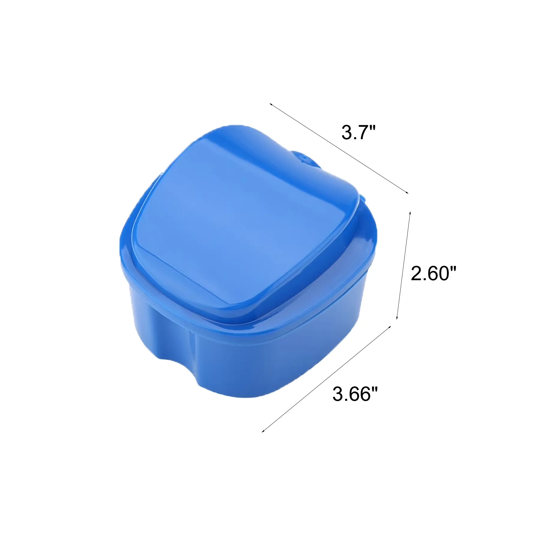 Portable Denture Case With Strainer For Daily Care - Image 2
