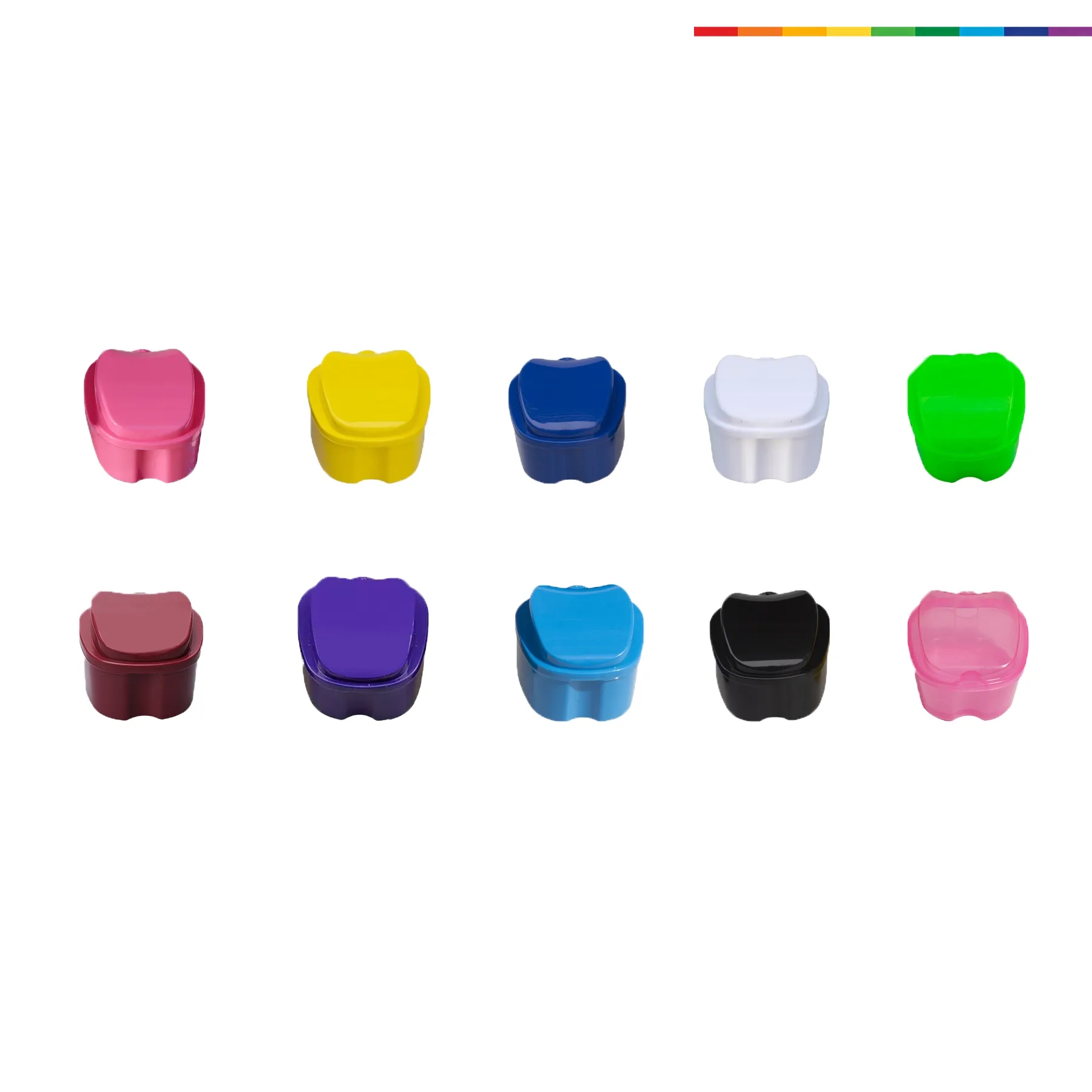 Portable Denture Case With Strainer For Daily Care - Image 3