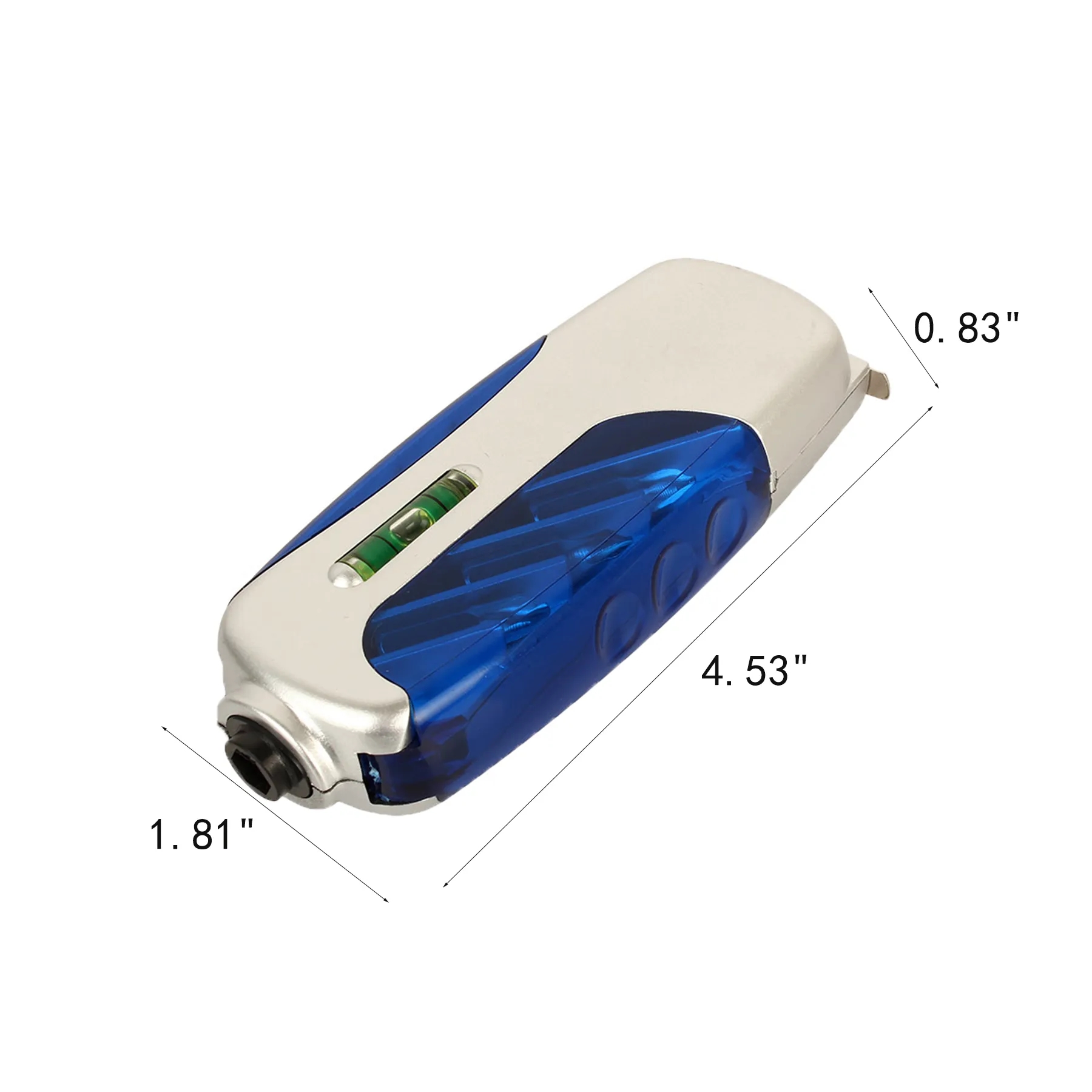 Compact 4 In 1 Tool Kit With Tape Measure And LED Light - Image 2