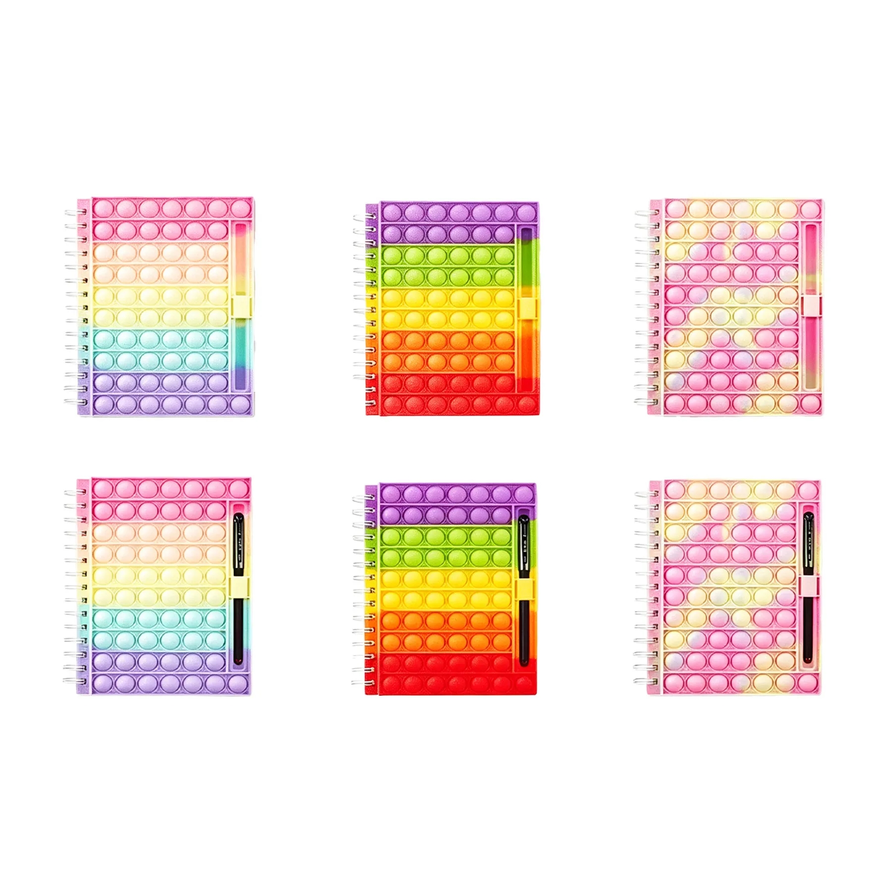 Spiral Bubble Fidget Notebook For Sensory Play At School - Image 3