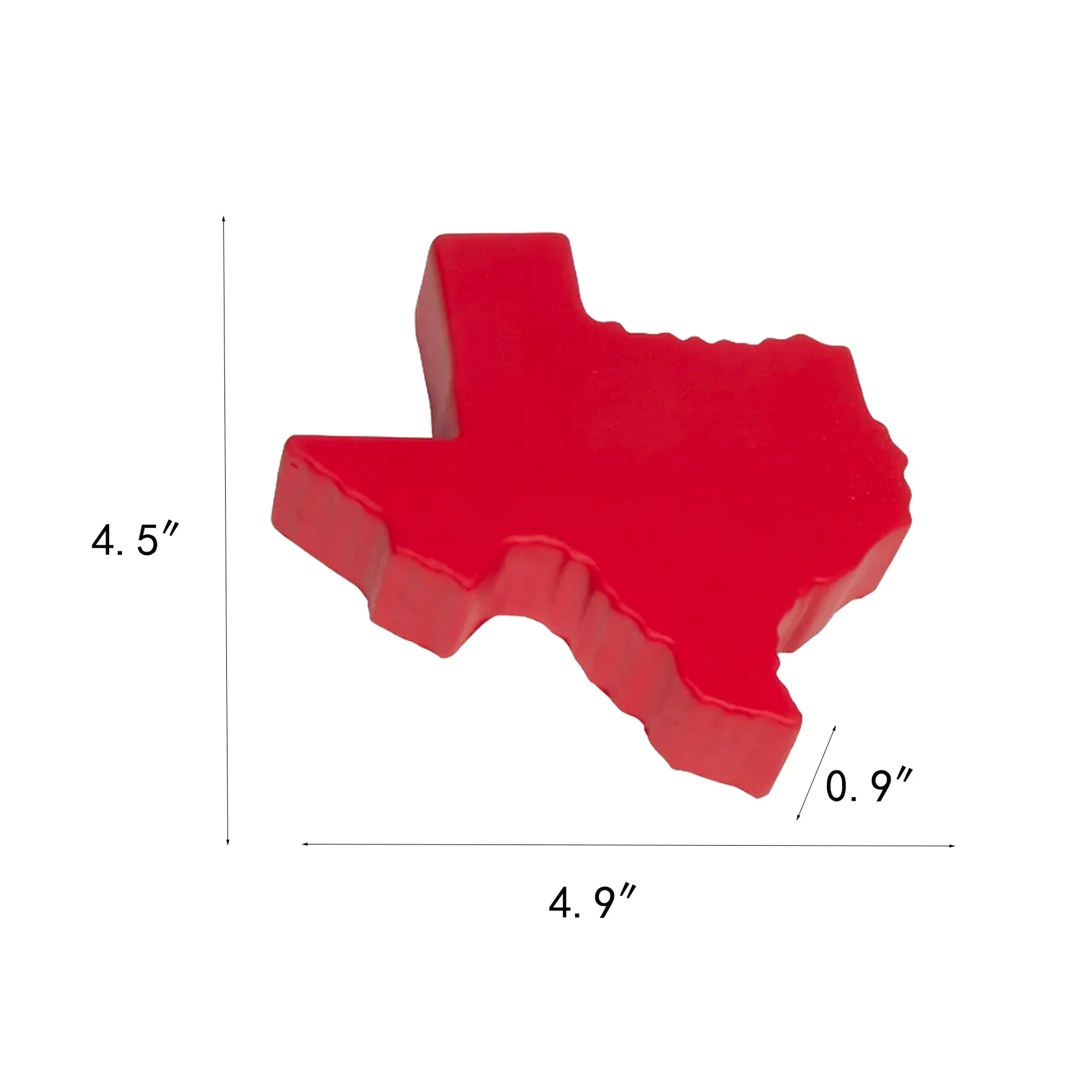 Texas Map PU Foam Stress Reliever For Local Events - Image 2