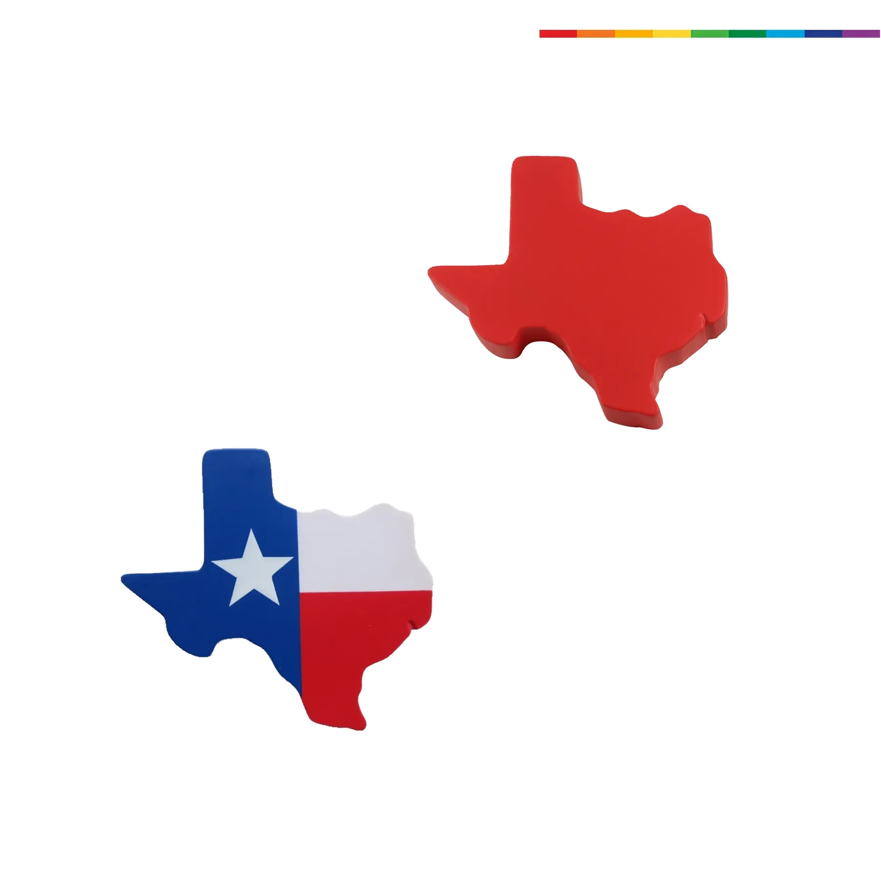 Texas Map PU Foam Stress Reliever For Local Events - Image 3